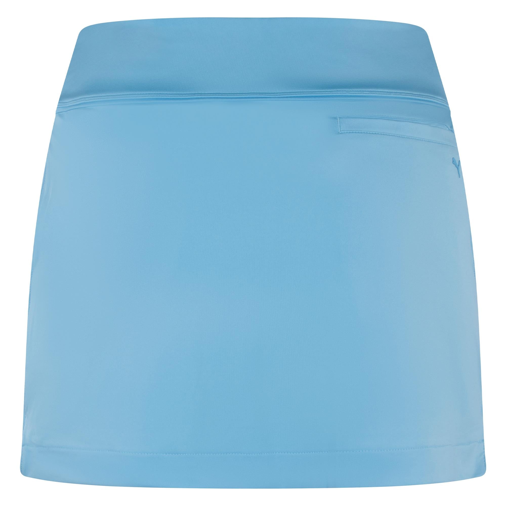 Puma Blake Piped Knit Ladies Golf Skort Light Blue