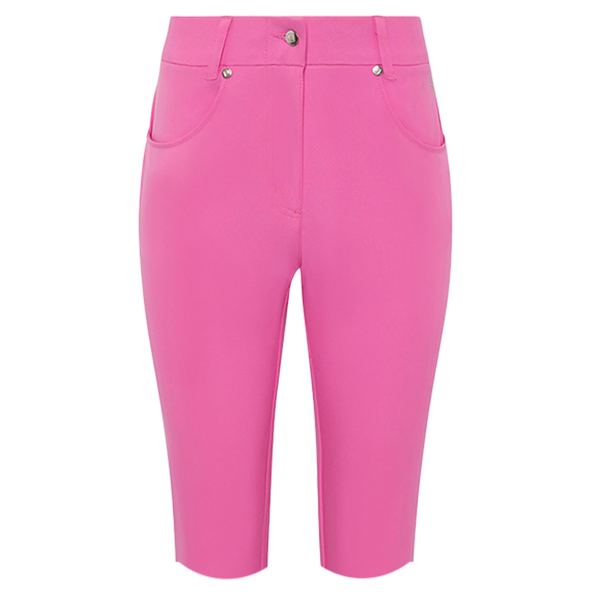 Pure Golf Trust2 Ladies Golf Bermuda Shorts Azalea 60CM