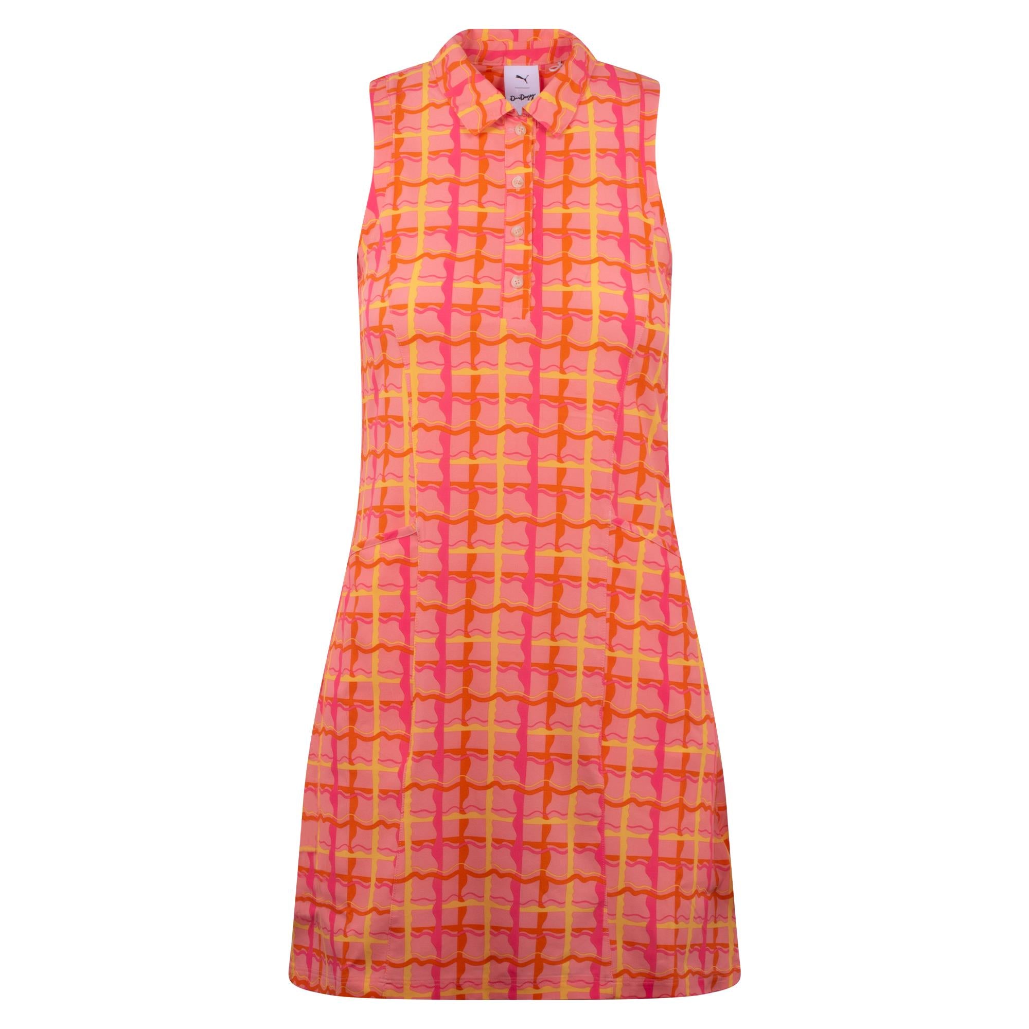 Puma x Dani Dazey Ladies Golf Dress Pink Fruit