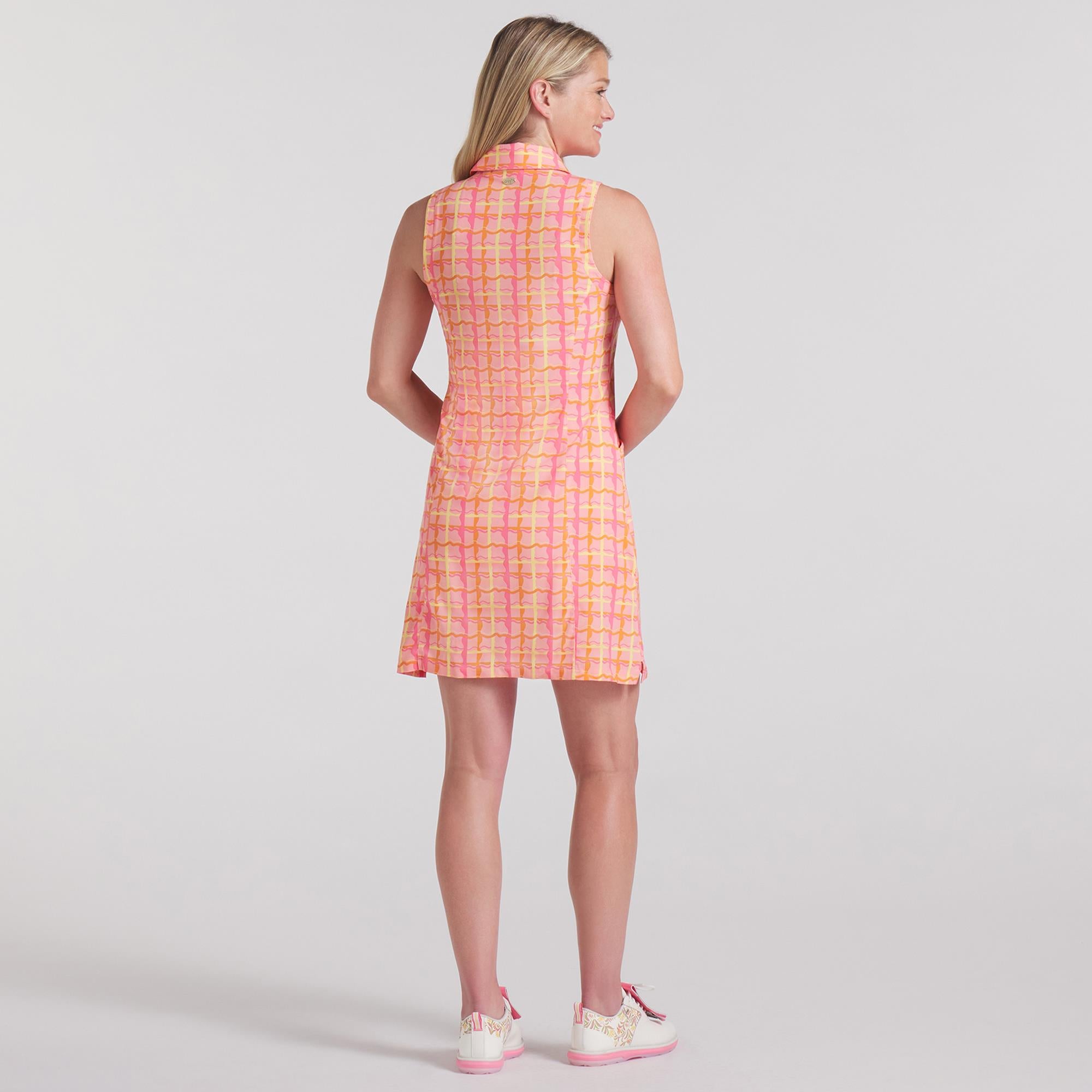 Puma x Dani Dazey Ladies Golf Dress Pink Fruit