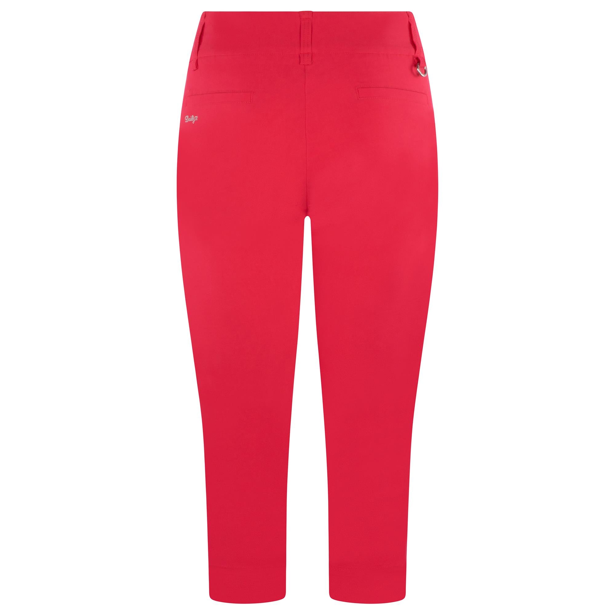 Daily Sports Magic Ladies Golf Capris Intense Coral