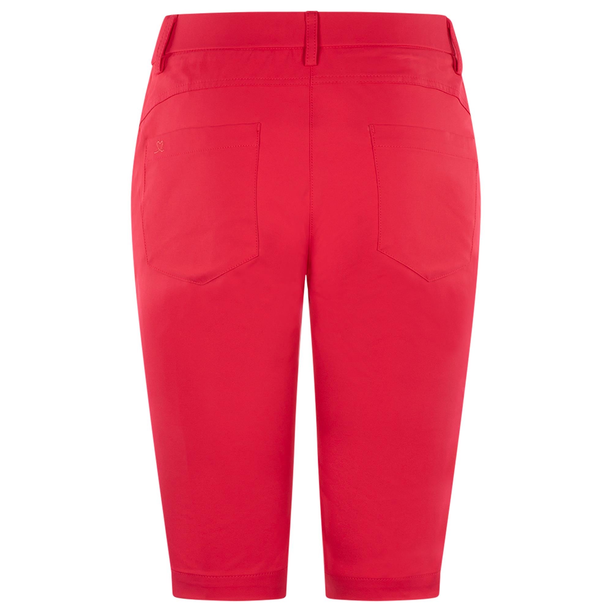 Daily Sports Lyric V2 Ladies Golf Bermuda Shorts Intense Coral 60CM