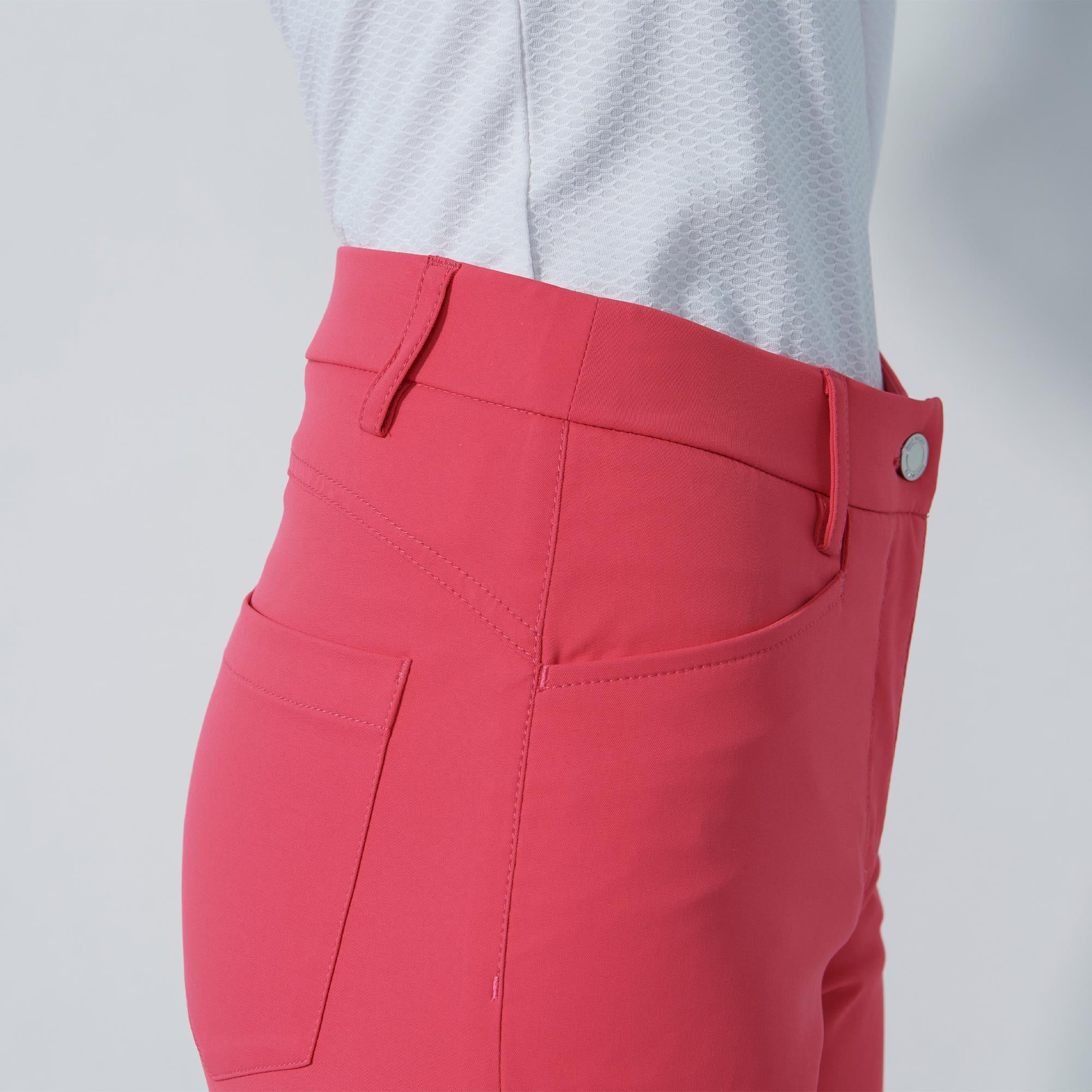 Daily Sports Lyric V2 Ladies Golf Bermuda Shorts Intense Coral 60CM