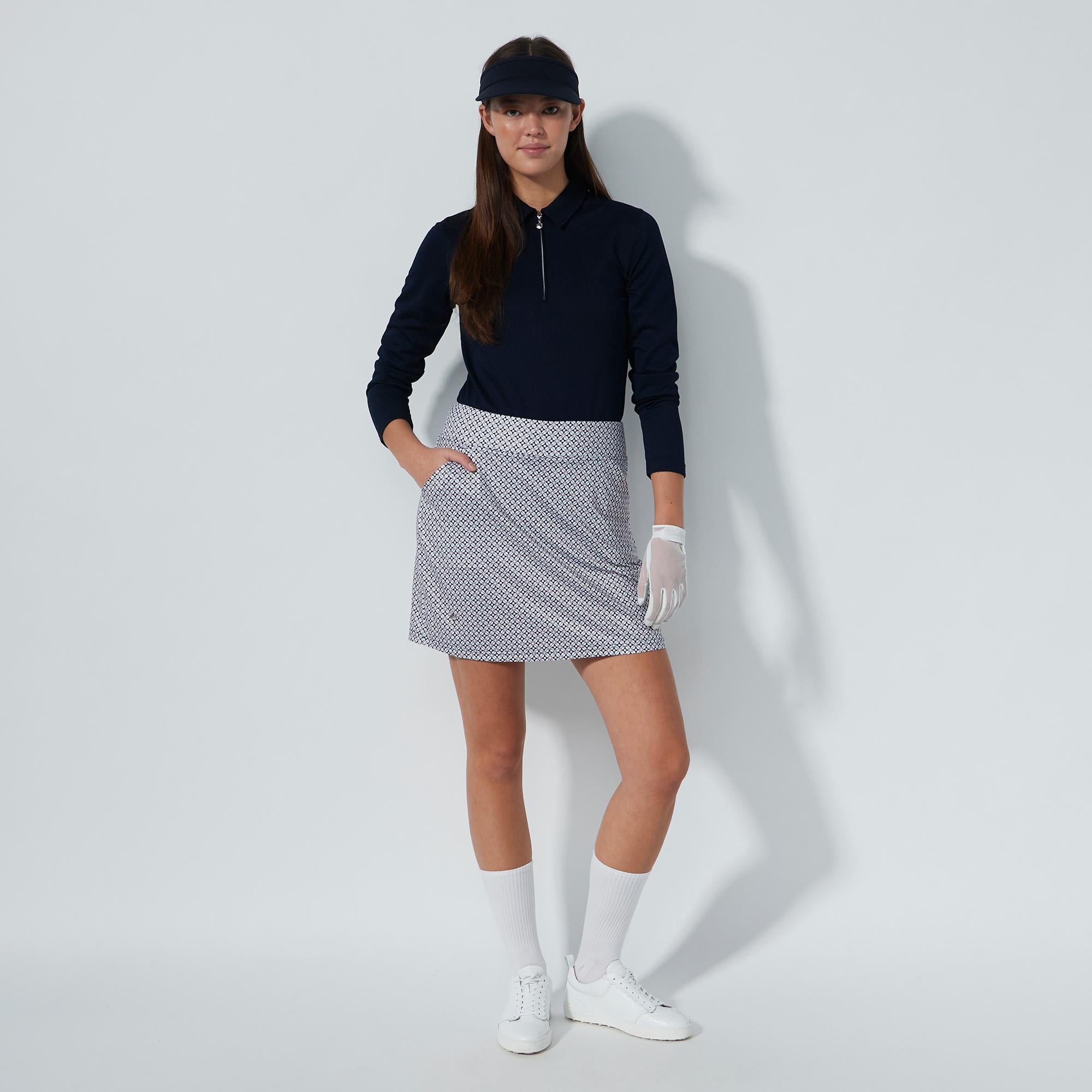 Daily Sports Sheermotion Ladies Golf Skort Mosaic Medley 45CM