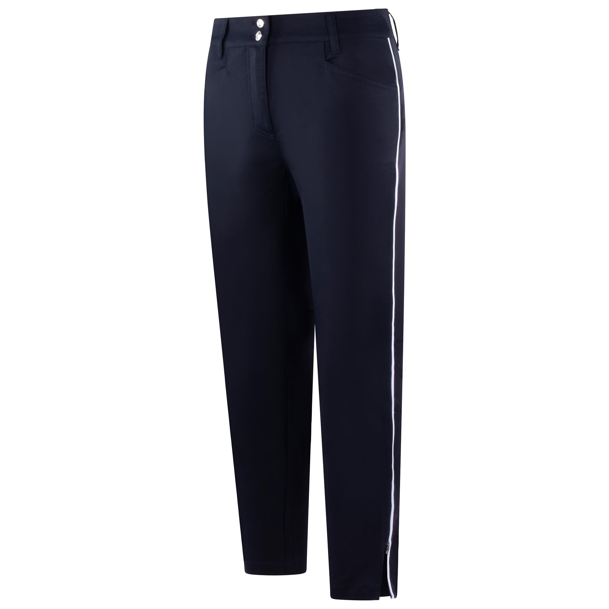 Daily Sports Glam Ankle Ladies Golf Trousers Navy