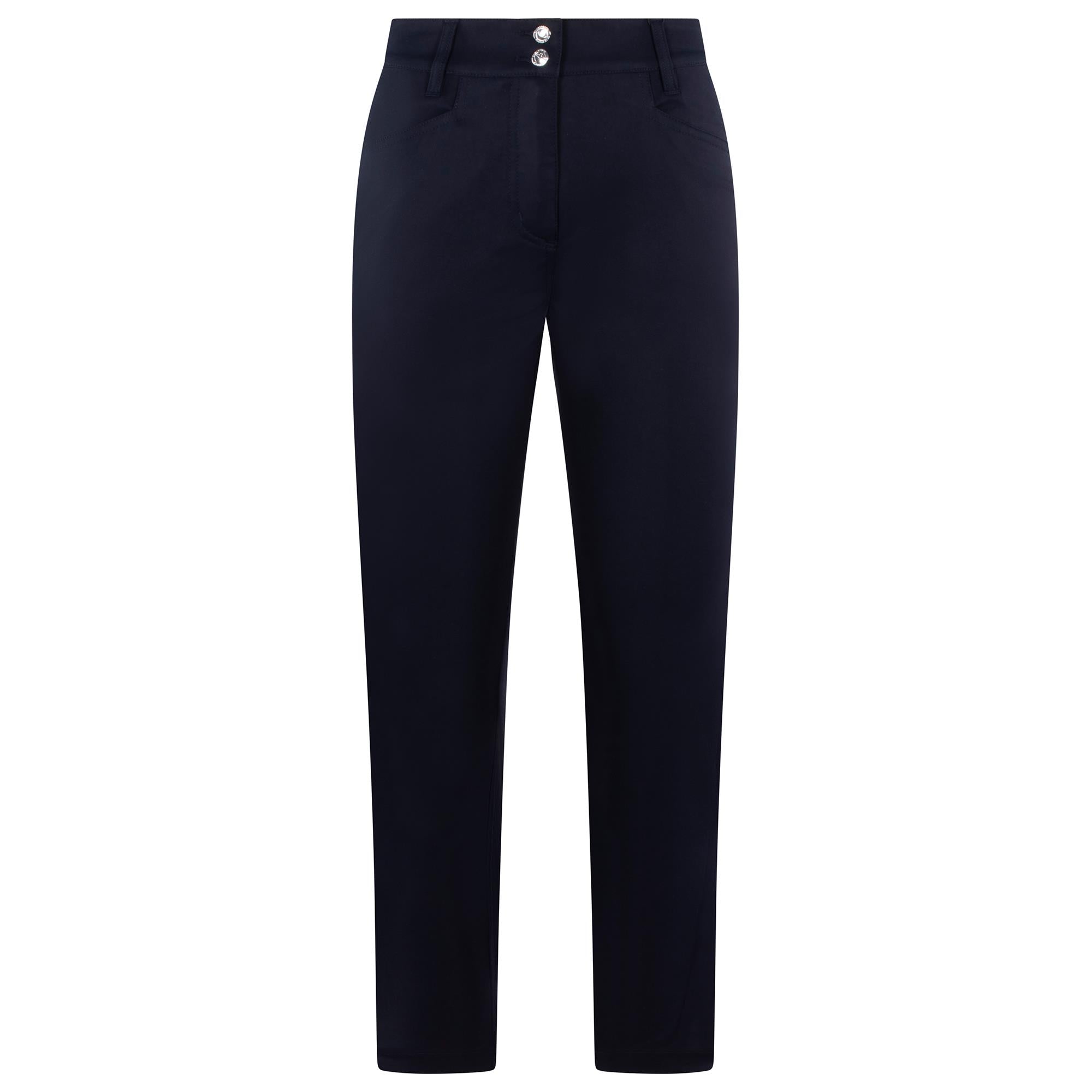Daily Sports Glam Ankle Ladies Golf Trousers Navy