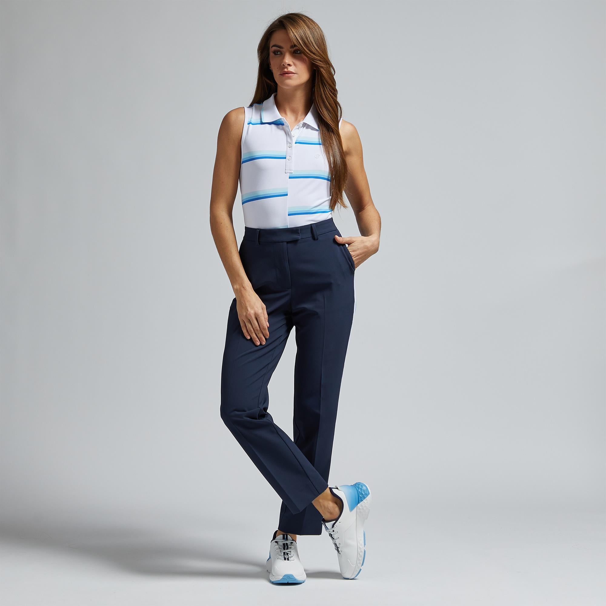 G/FORE Tux Stretch Performace Twill Ladies Golf Trousers Twilight