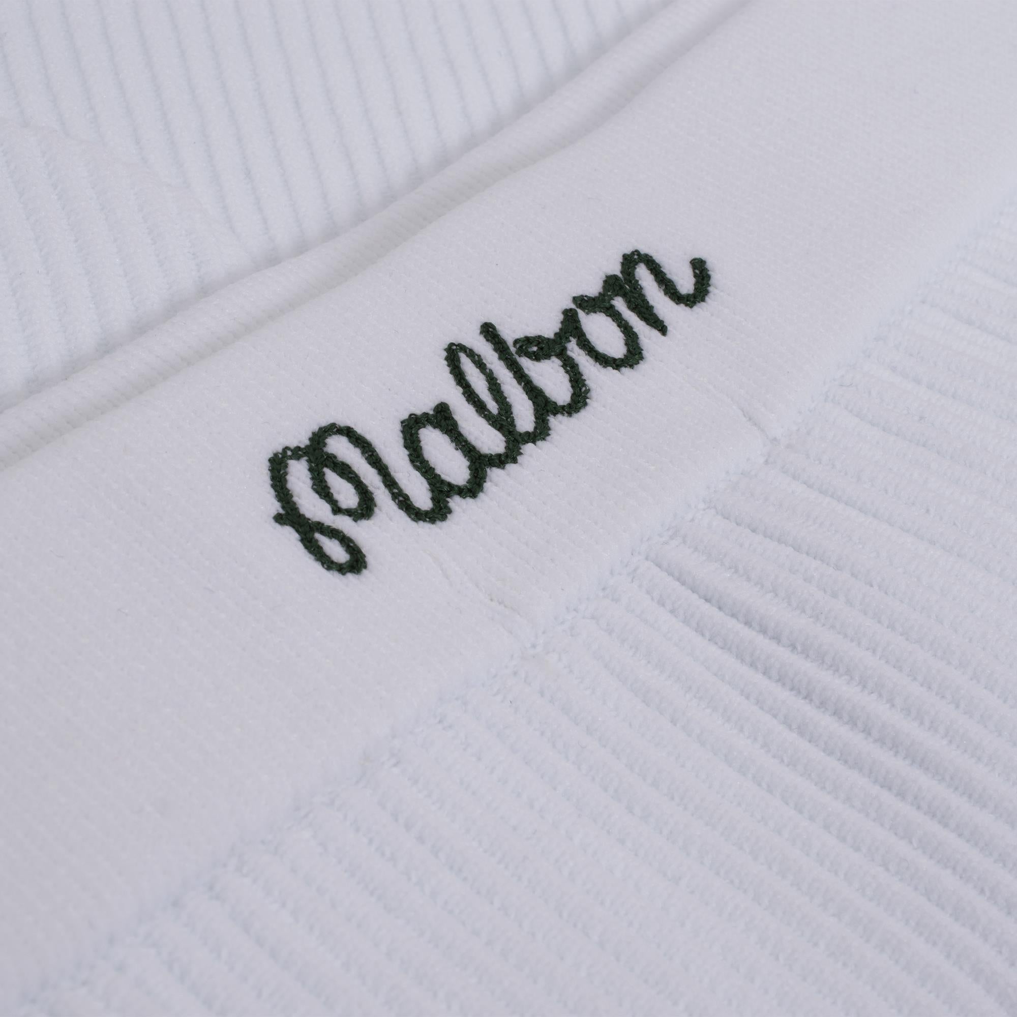 Malbon Golf Luna Rib Knit Ladies Golf Skirt White