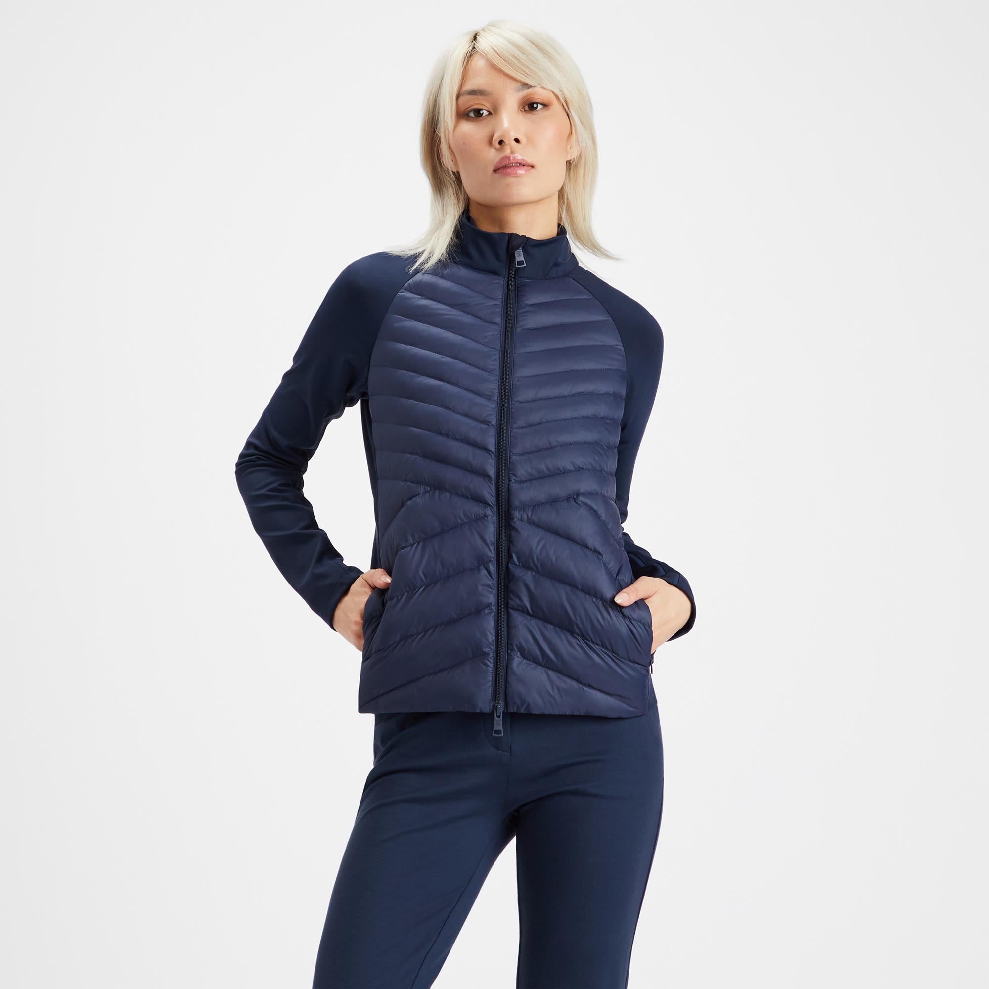 G/FORE Carroll Hybrid Gradient Heart Ladies Golf Jacket Twilight