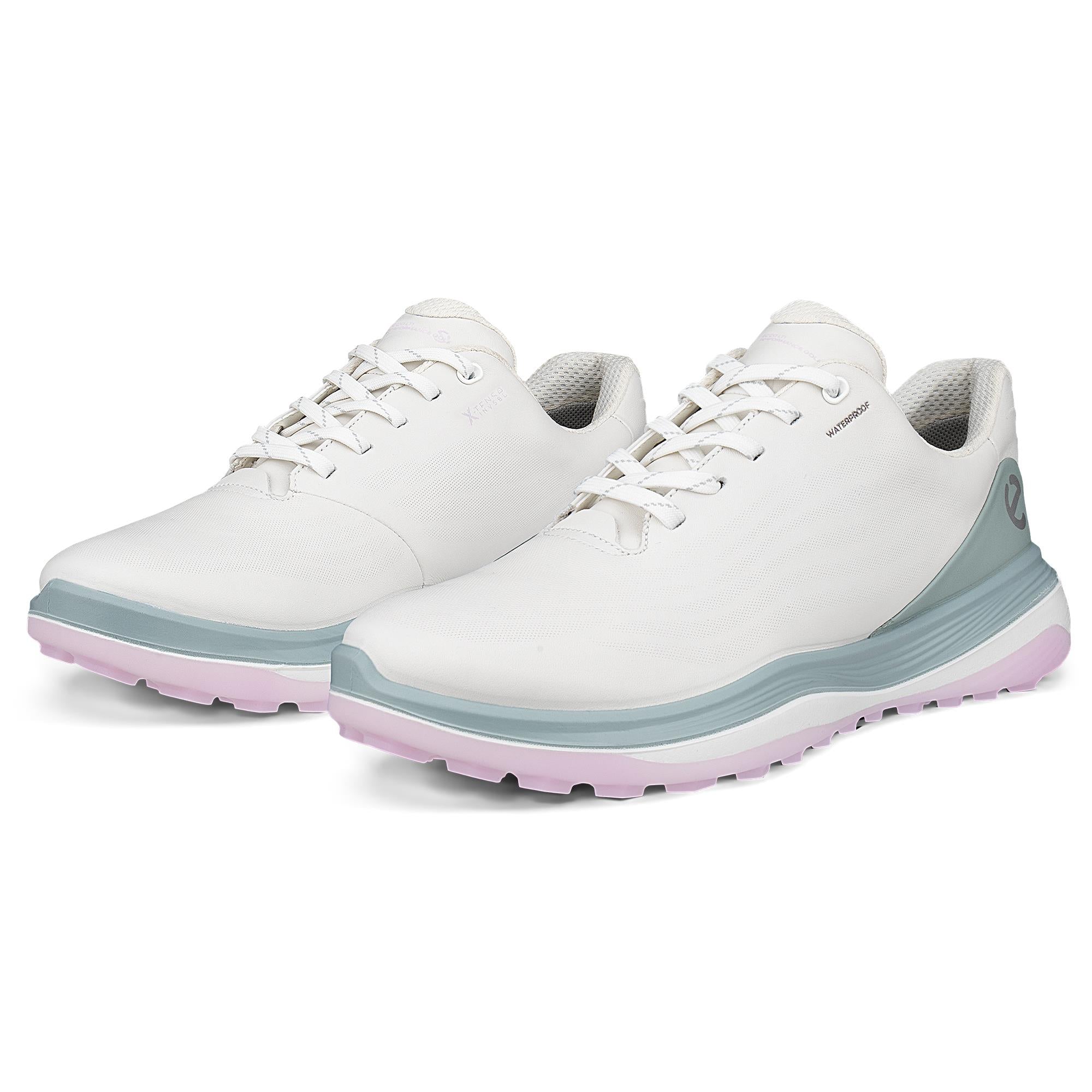 Ecco LT1 Ladies Golf Shoes White/Ice Flower