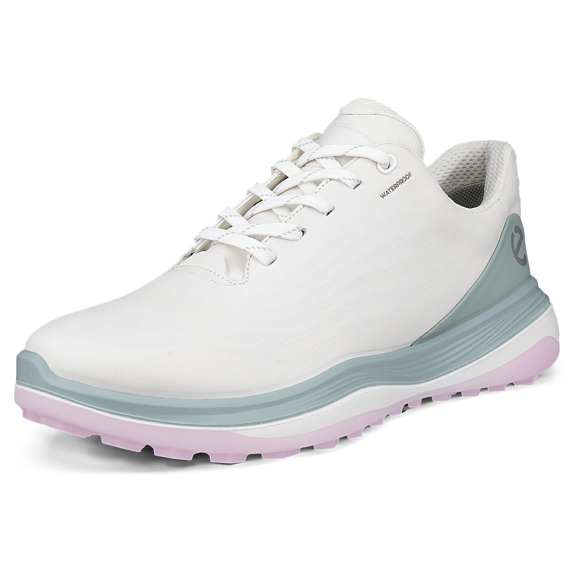 Ecco LT1 Ladies Golf Shoes White/Ice Flower