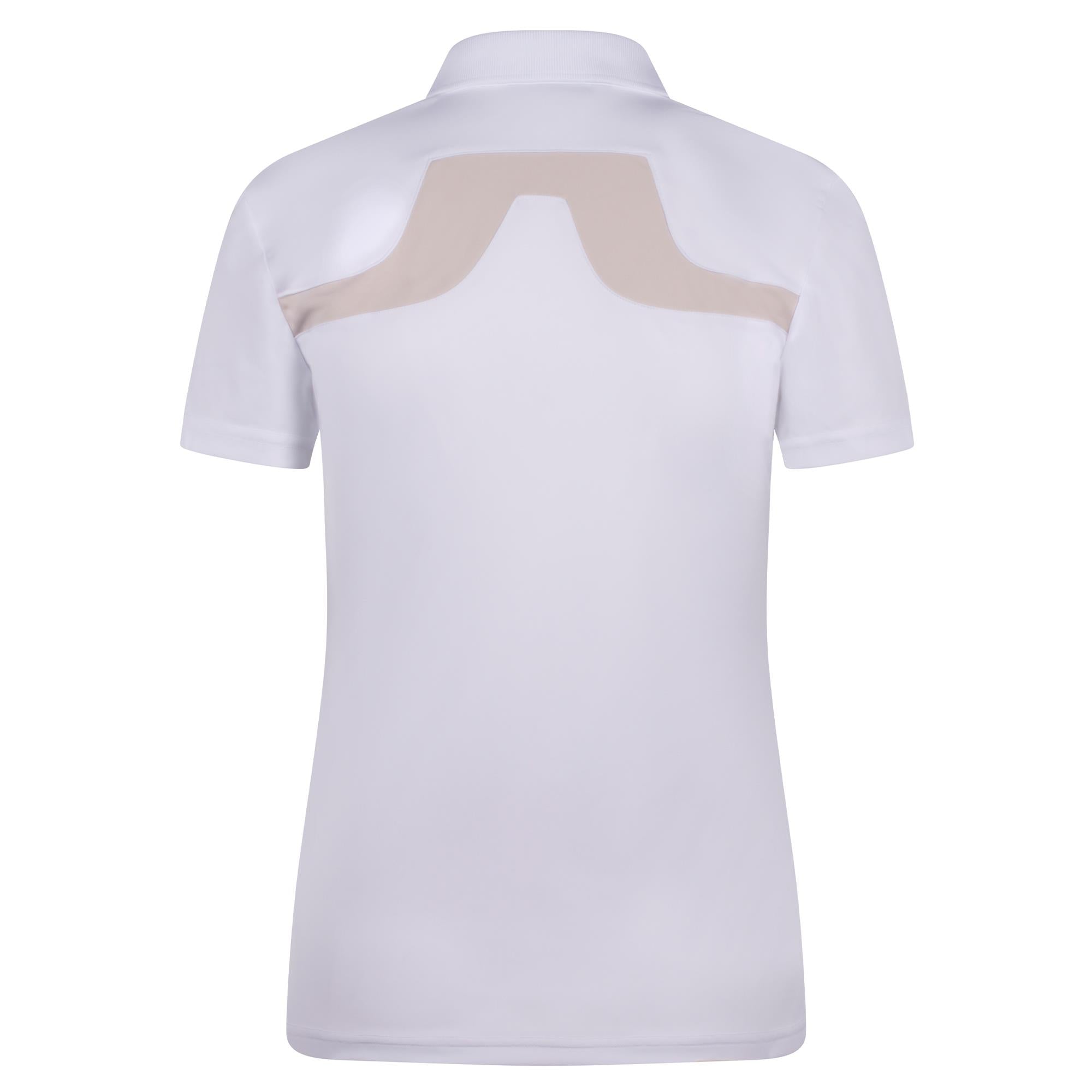 J Lindeberg Cassie Ladies Golf Polo Shirt White