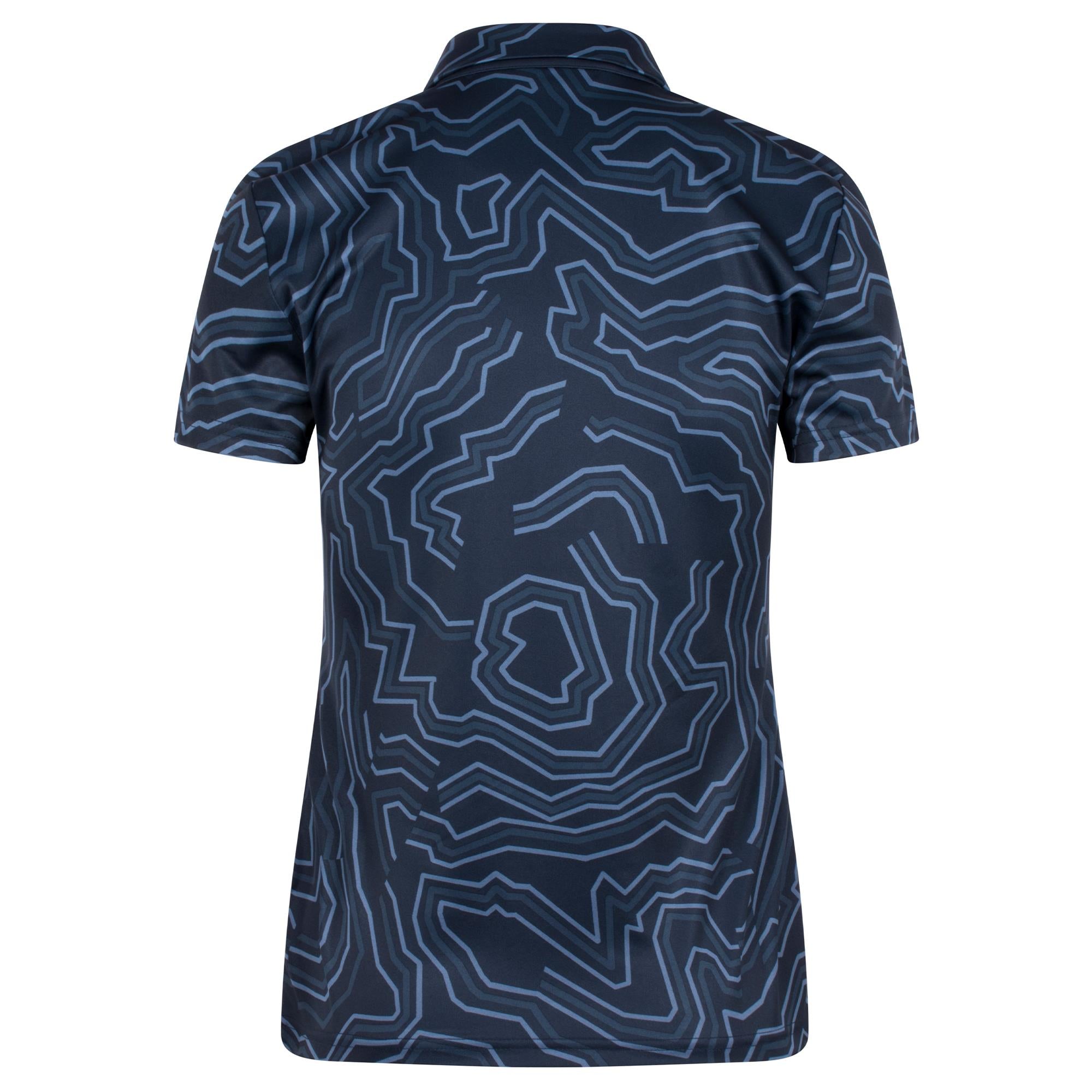 J Lindeberg Cara Ladies Golf Polo Shirt Navy