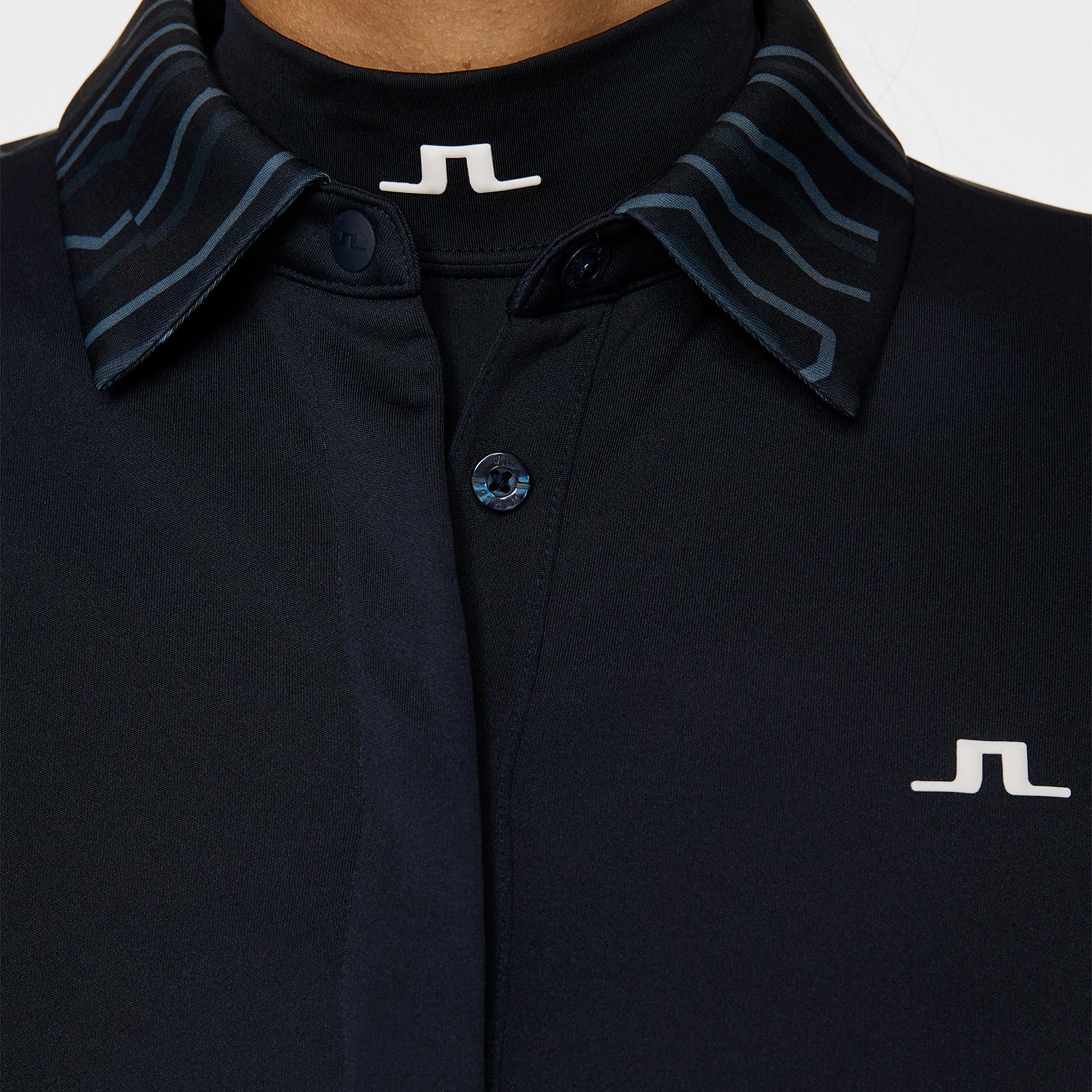 J Lindeberg Cara Ladies Golf Polo Shirt Navy