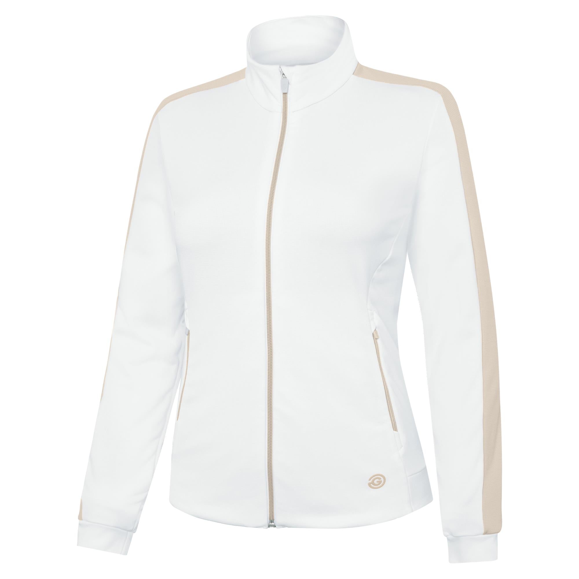 Galvin Green Dixie Insula Ladies Golf Mid Layer White/Sand