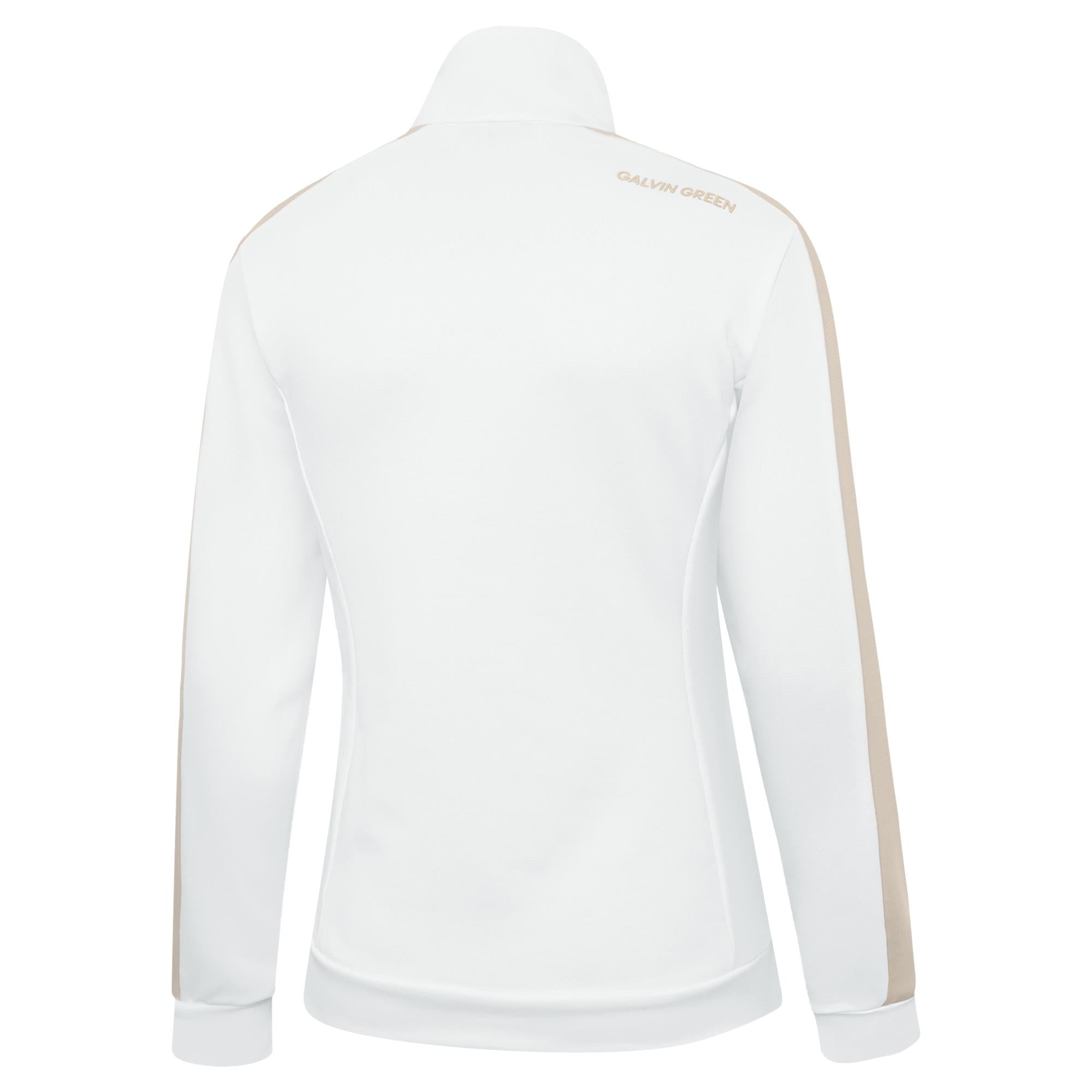 Galvin Green Dixie Insula Ladies Golf Mid Layer White/Sand