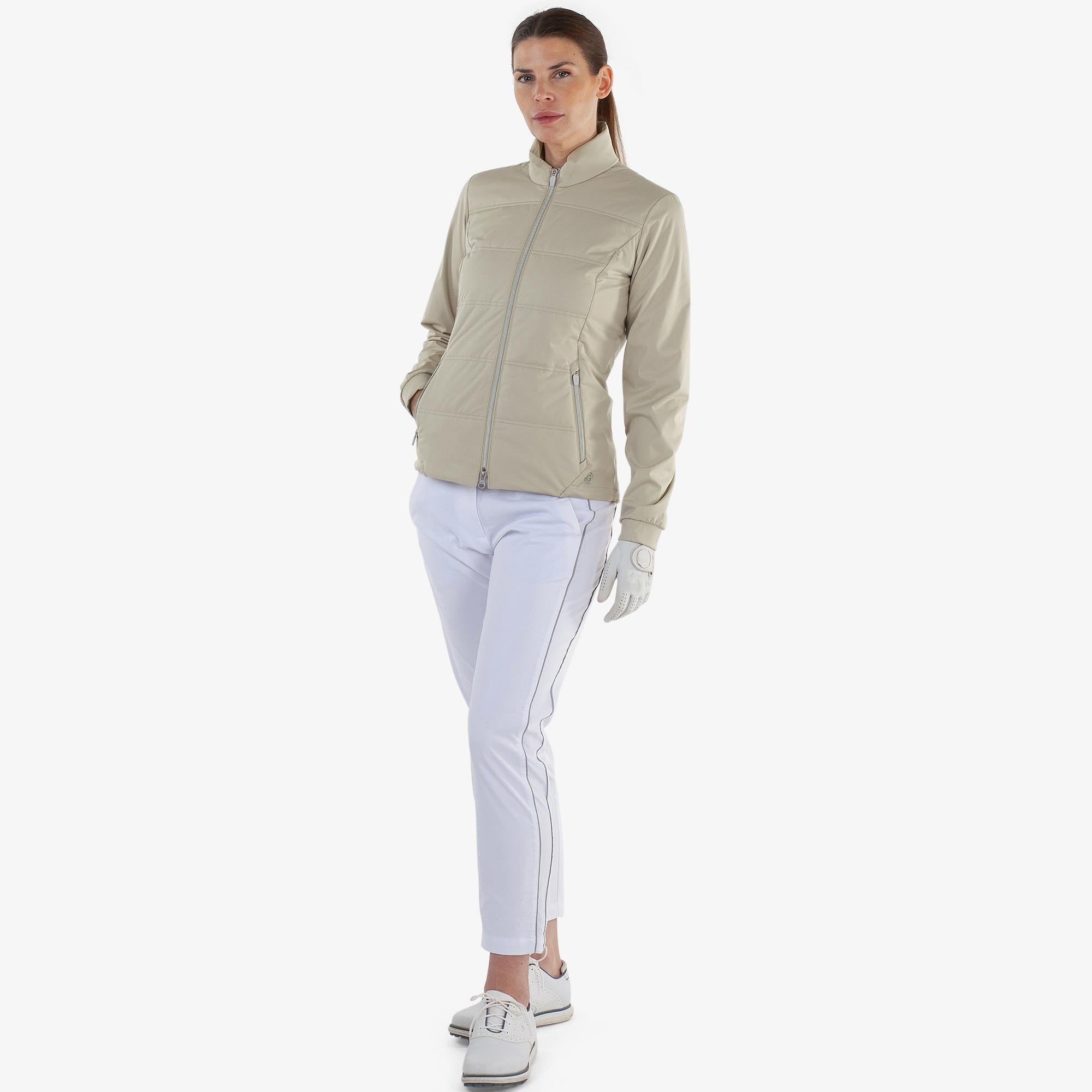 Galvin Green Lydia Interface-1 Ladies Golf Windstopper Sand