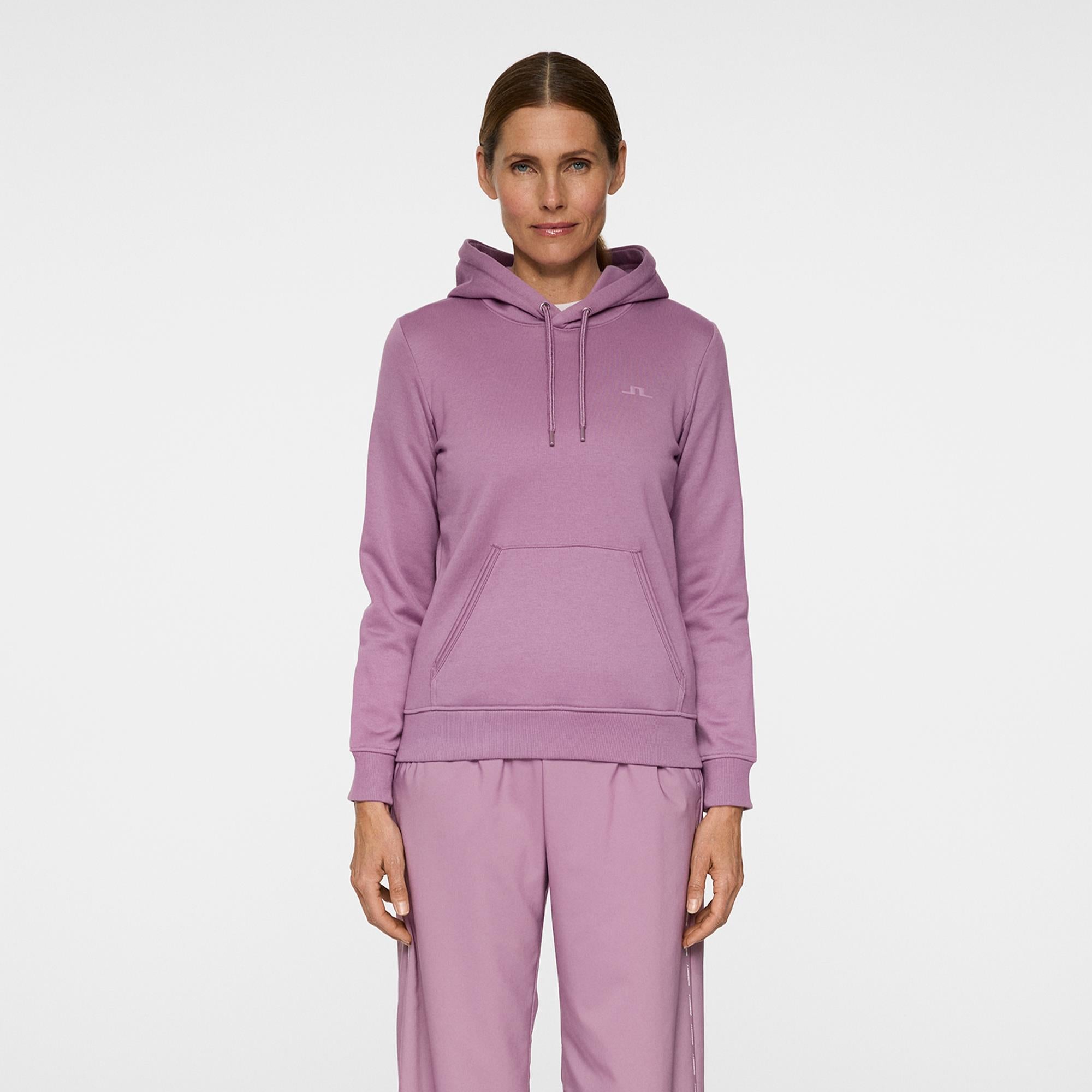 J Lindeberg Alpha Ladies Hoodie Very Grape