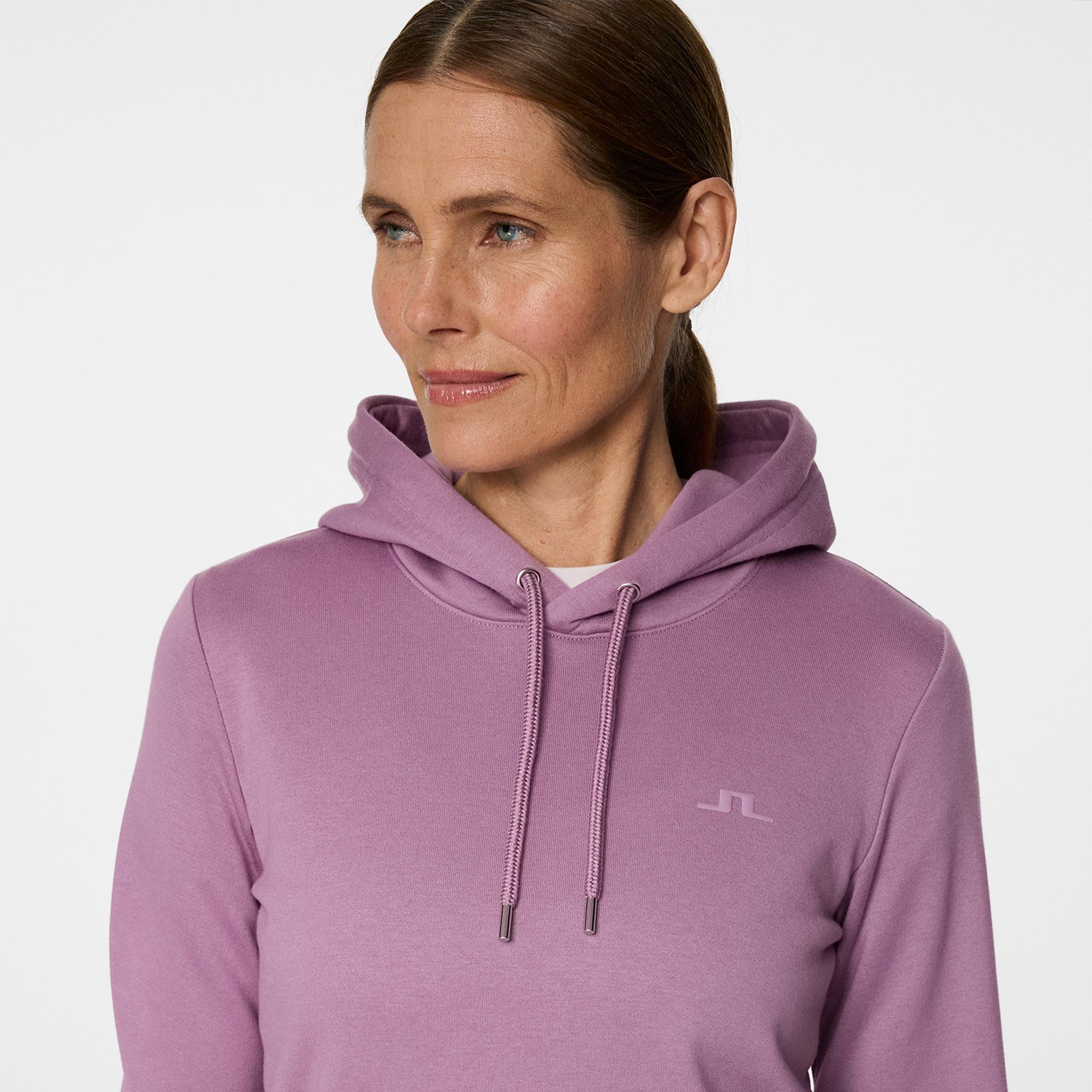 J Lindeberg Alpha Ladies Hoodie Very Grape