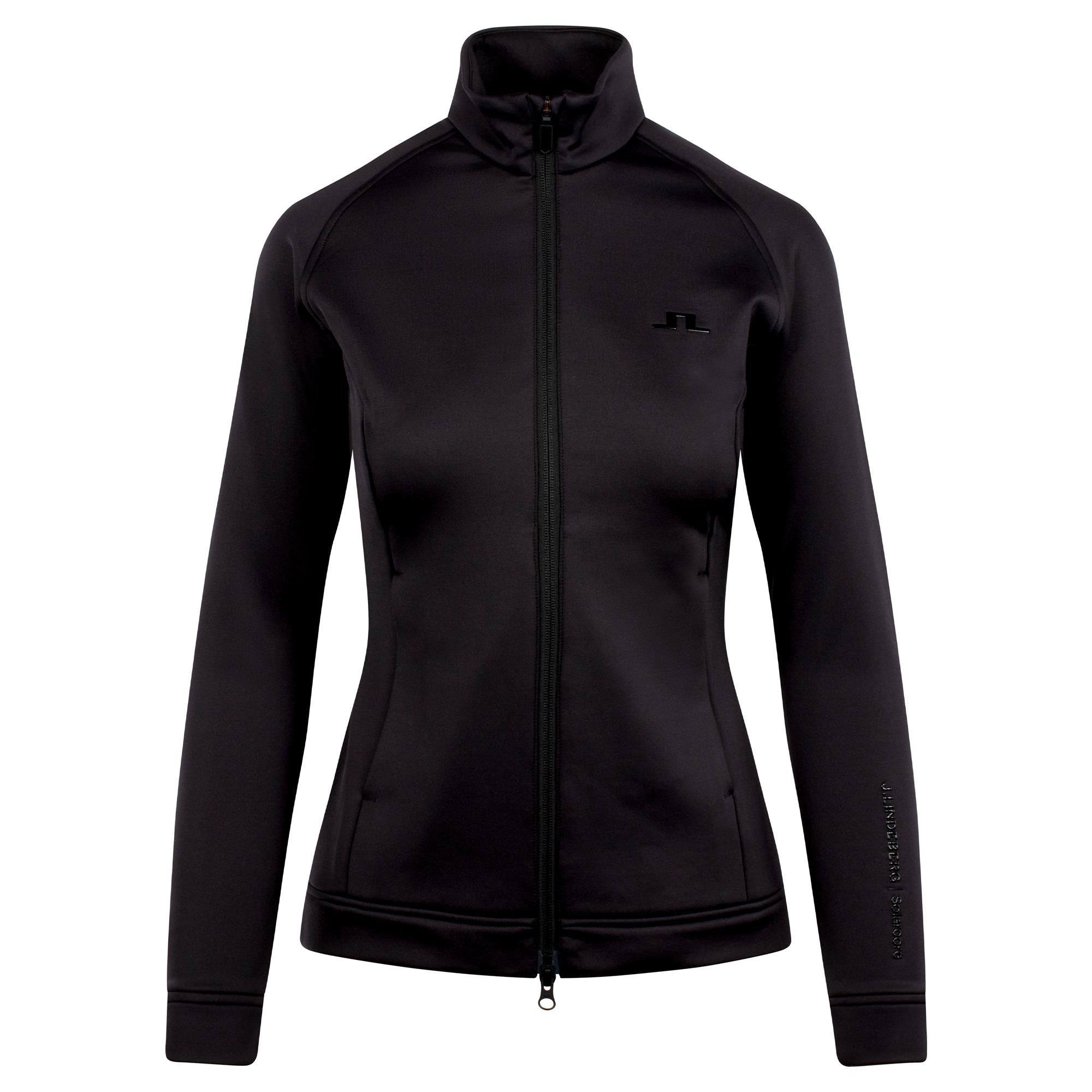 J Lindeberg Solarcore Ladies Golf Mid Layer Black
