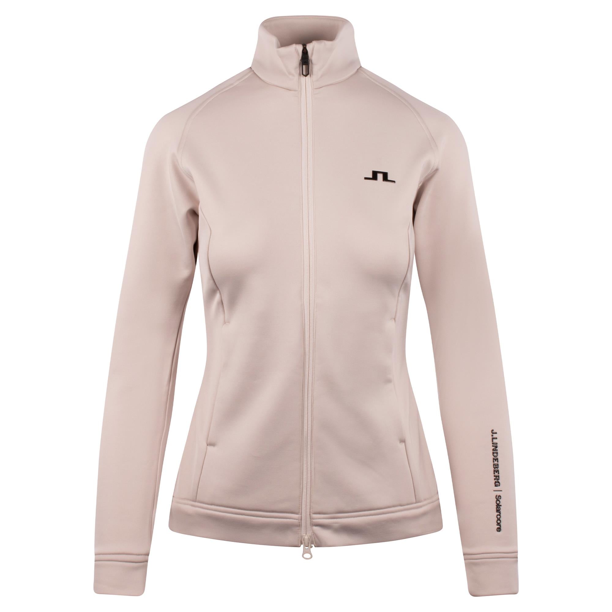 J Lindeberg Solarcore Ladies Golf Mid Layer Moonbeam