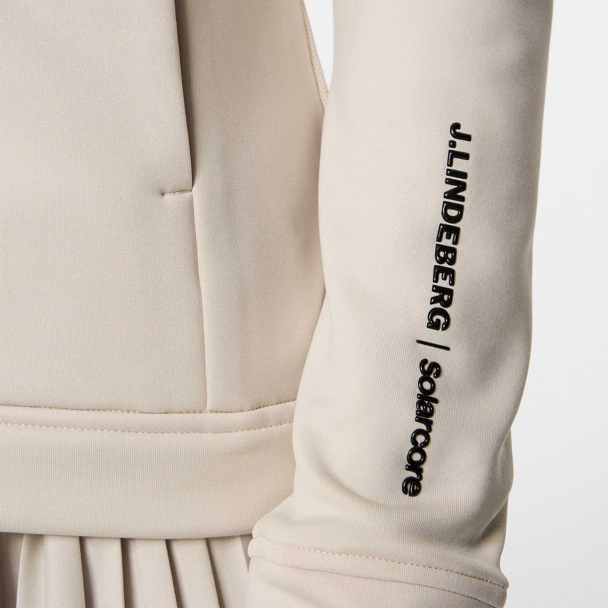 J Lindeberg Solarcore Ladies Golf Mid Layer Moonbeam