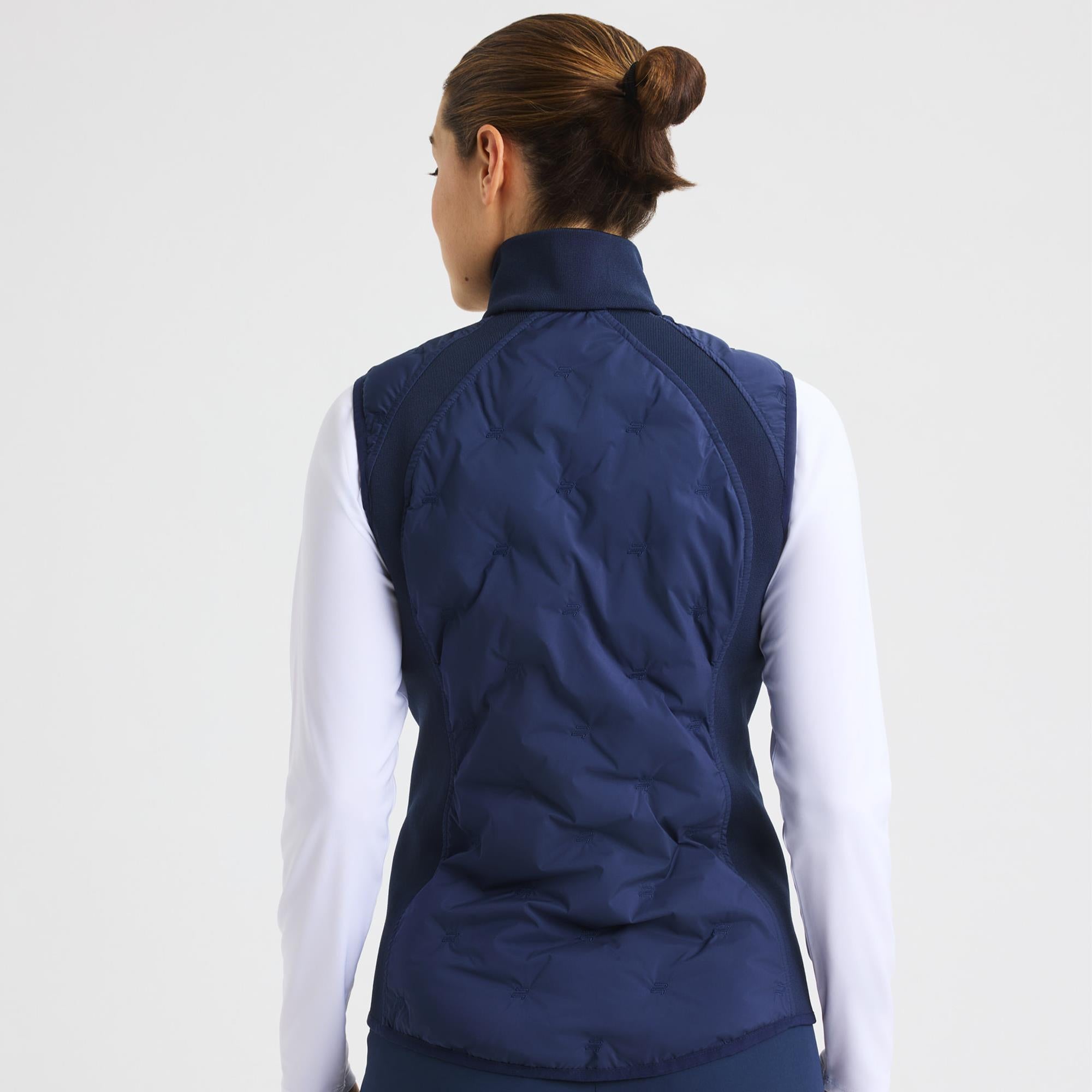Rohnisch Padded Windbreaker Ladies Golf Vest Navy