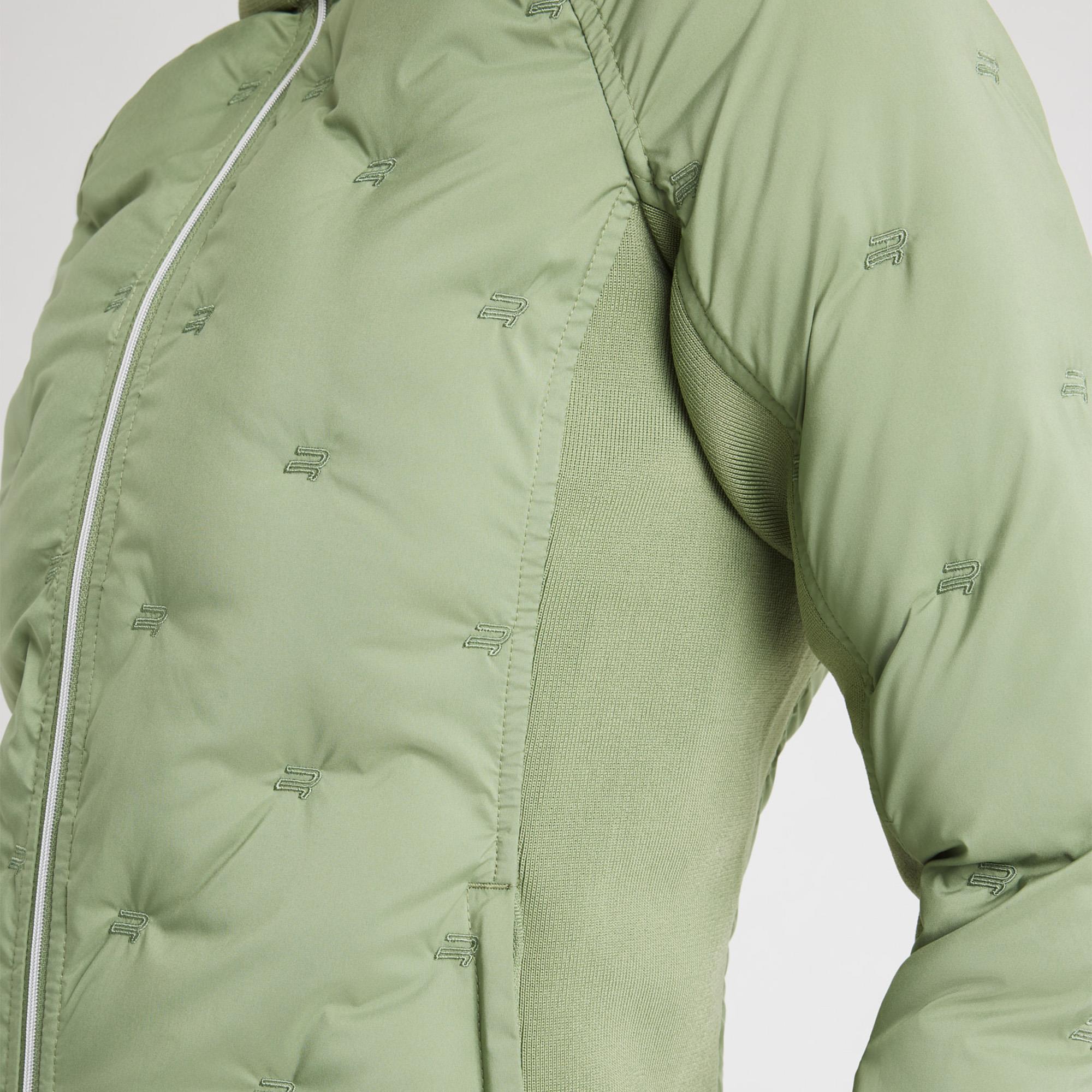 Rohnisch Padded Windbreaker Ladies Golf Jacket Sage Green