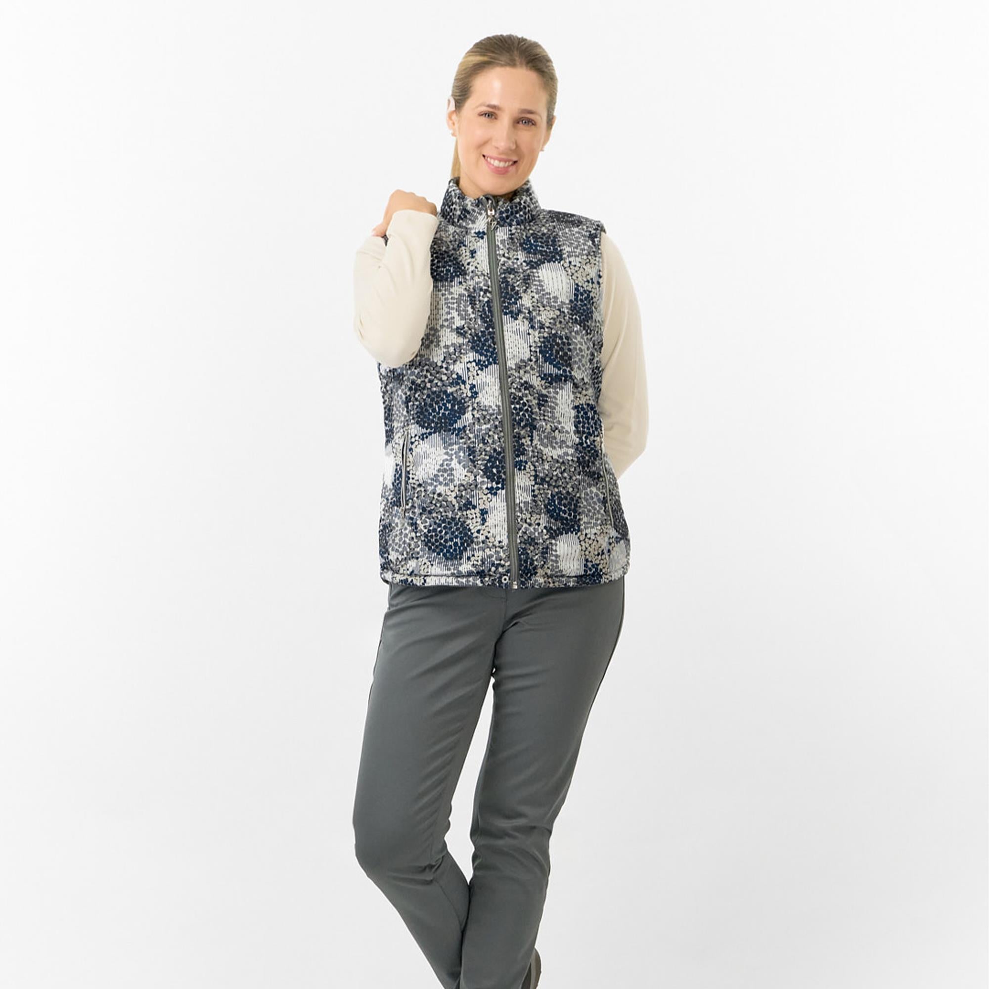 Pure Golf Eve Reversible Ladies Golf Gilet Quiet Glade