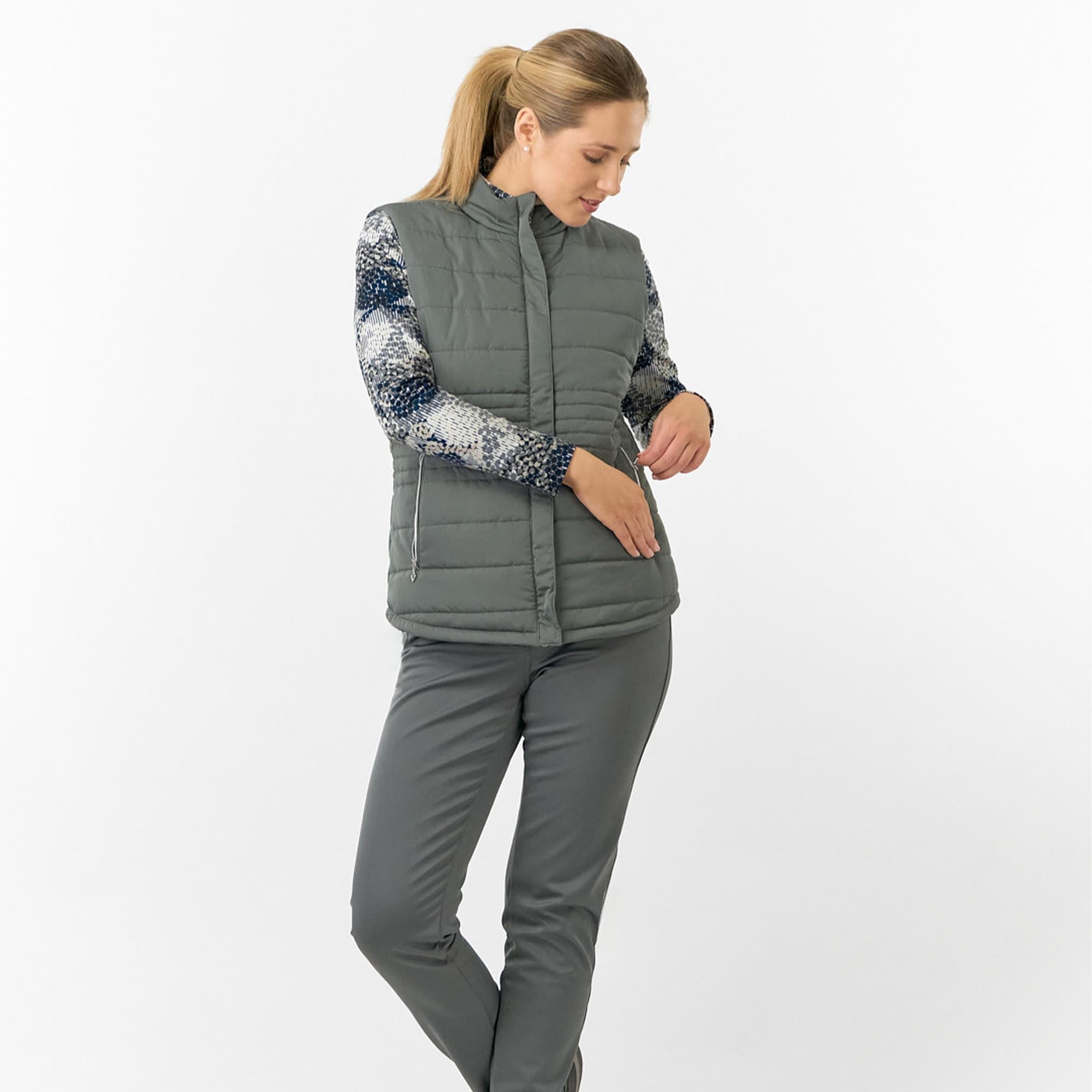 Pure Golf Eve Reversible Ladies Golf Gilet Quiet Glade