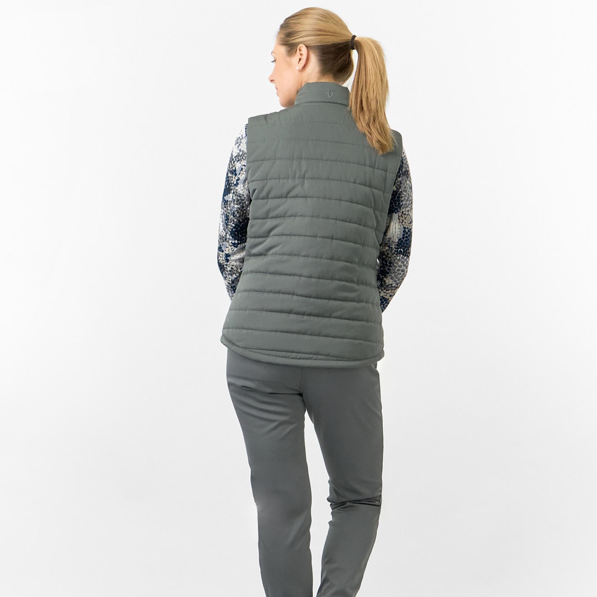 Pure Golf Eve Reversible Ladies Golf Gilet Quiet Glade