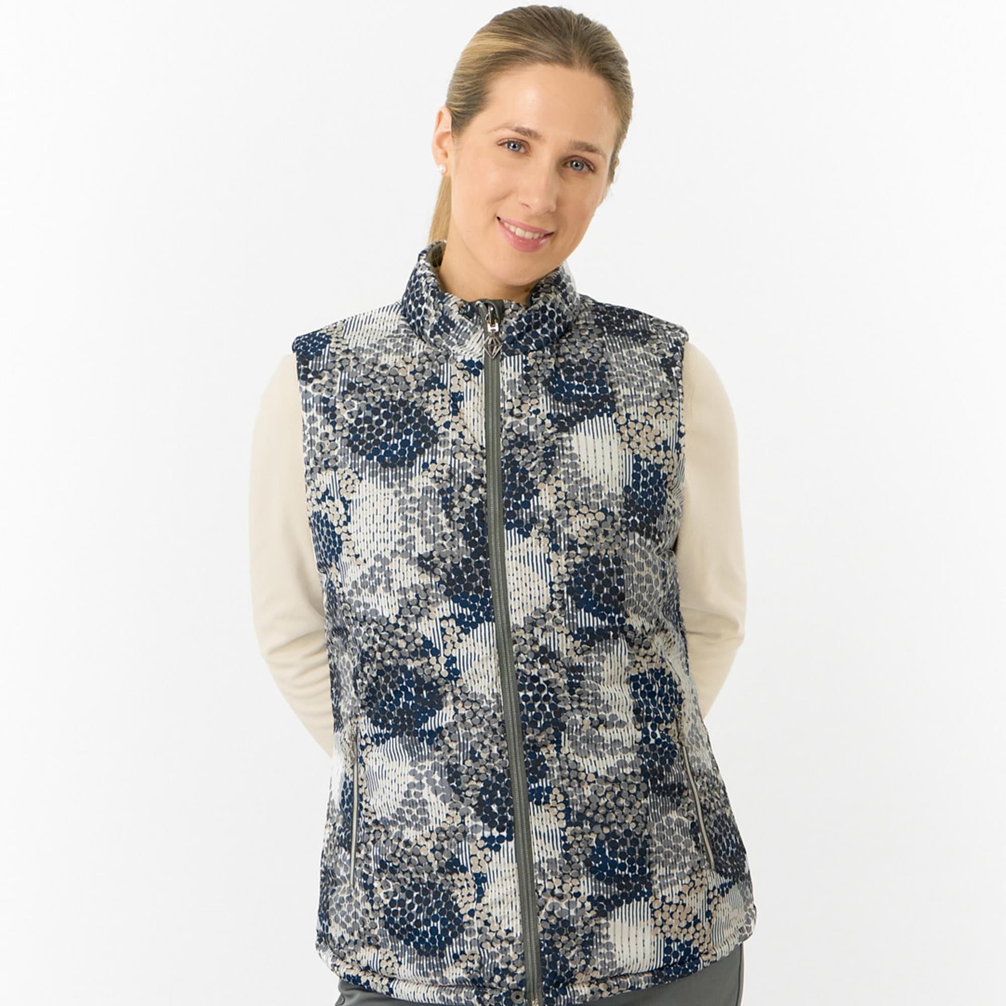 Pure Golf Eve Reversible Ladies Golf Gilet Quiet Glade