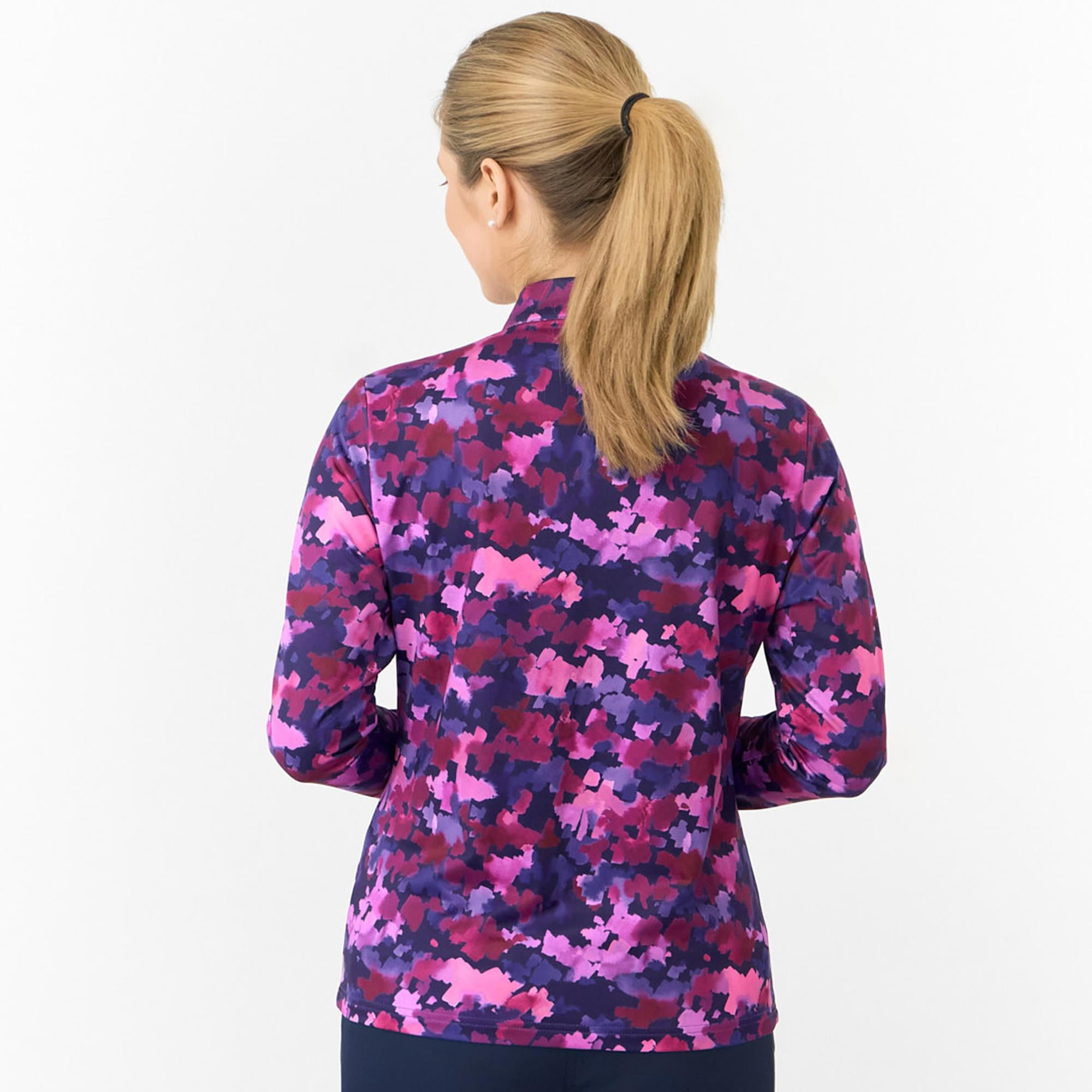 Pure Golf Arusha Ladies Golf Mid Layer Autumn Aquarelle