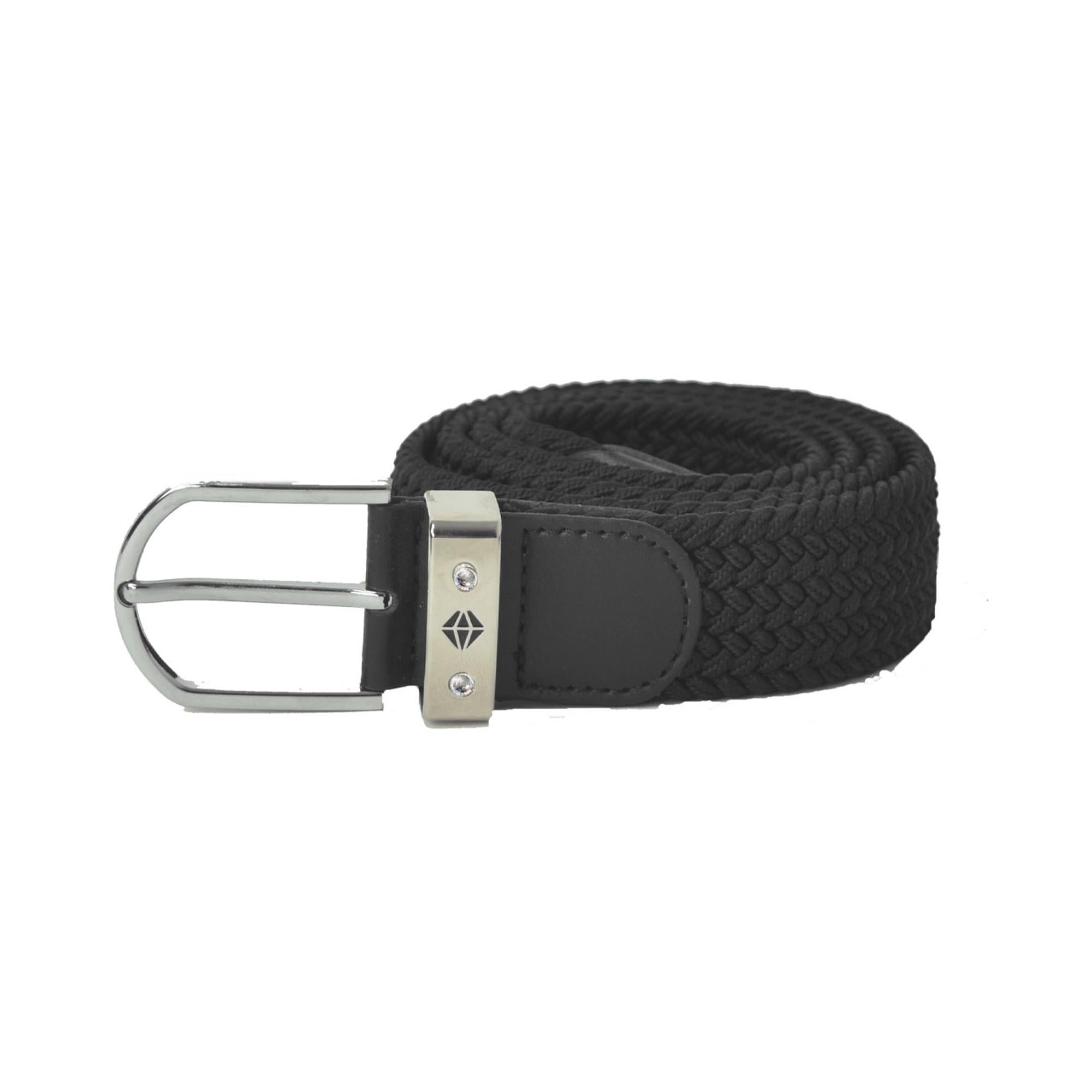 Pure Golf Paige Woven Stretch Belt Black