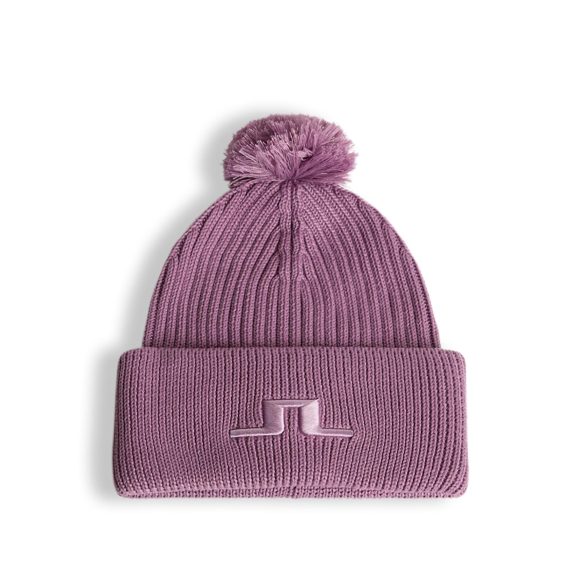 J Lindeberg Grace Ladies Golf Beanie Very Grape