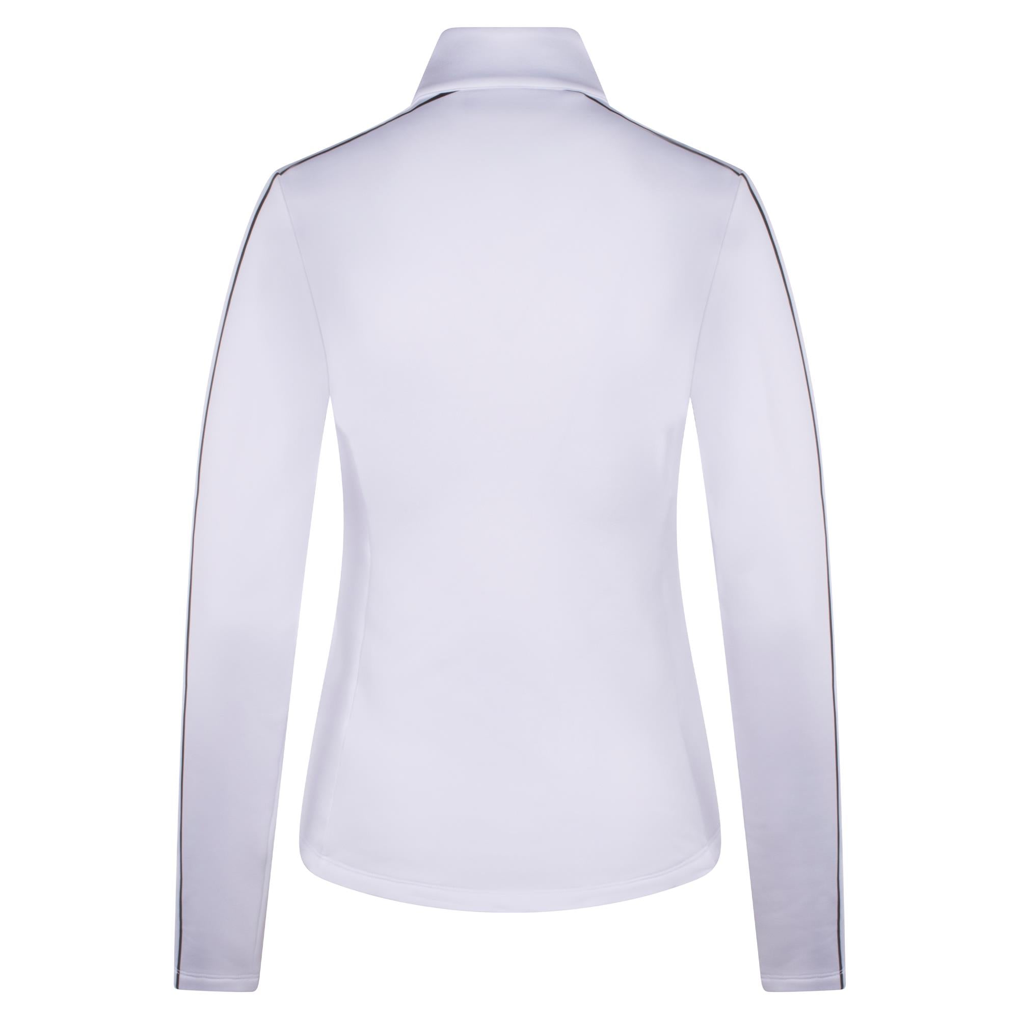 J Lindeberg Nefe Quarter Zip Ladies Golf Mid Layer White