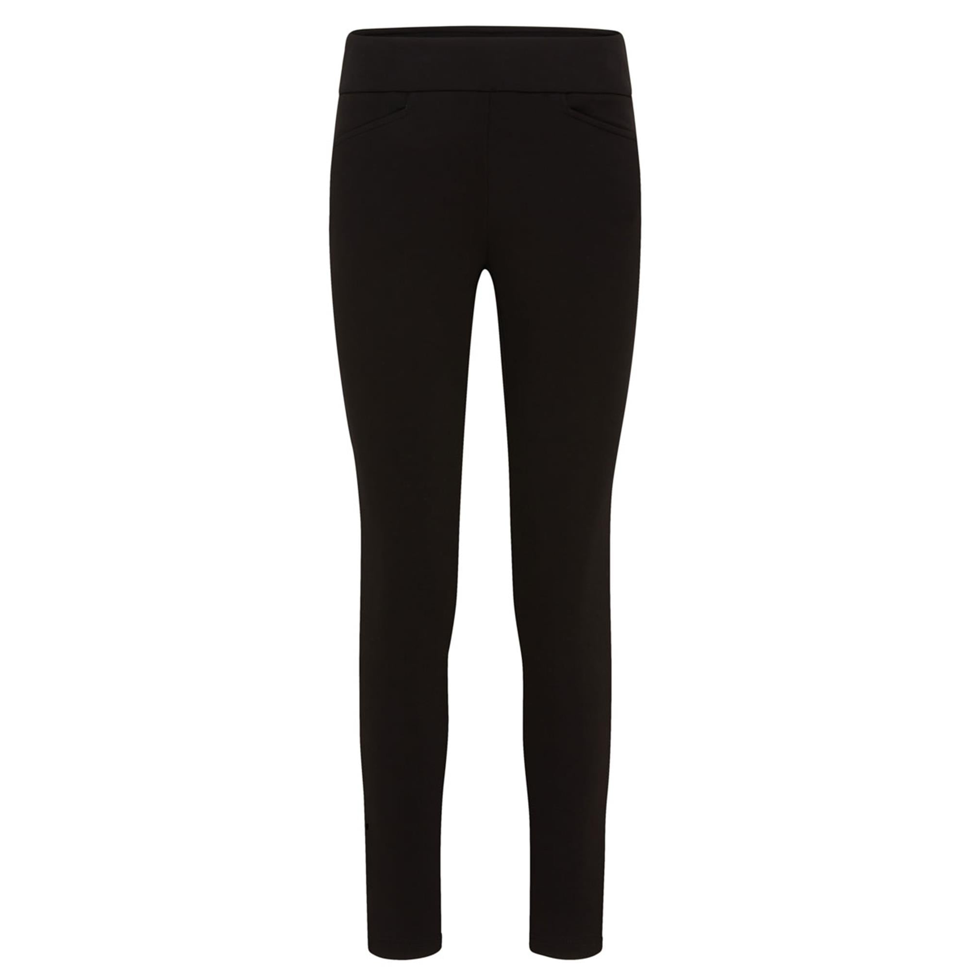 Swing Out Sister Amber Thermal Pull On Ladies Golf Trousers Black 31 Inch