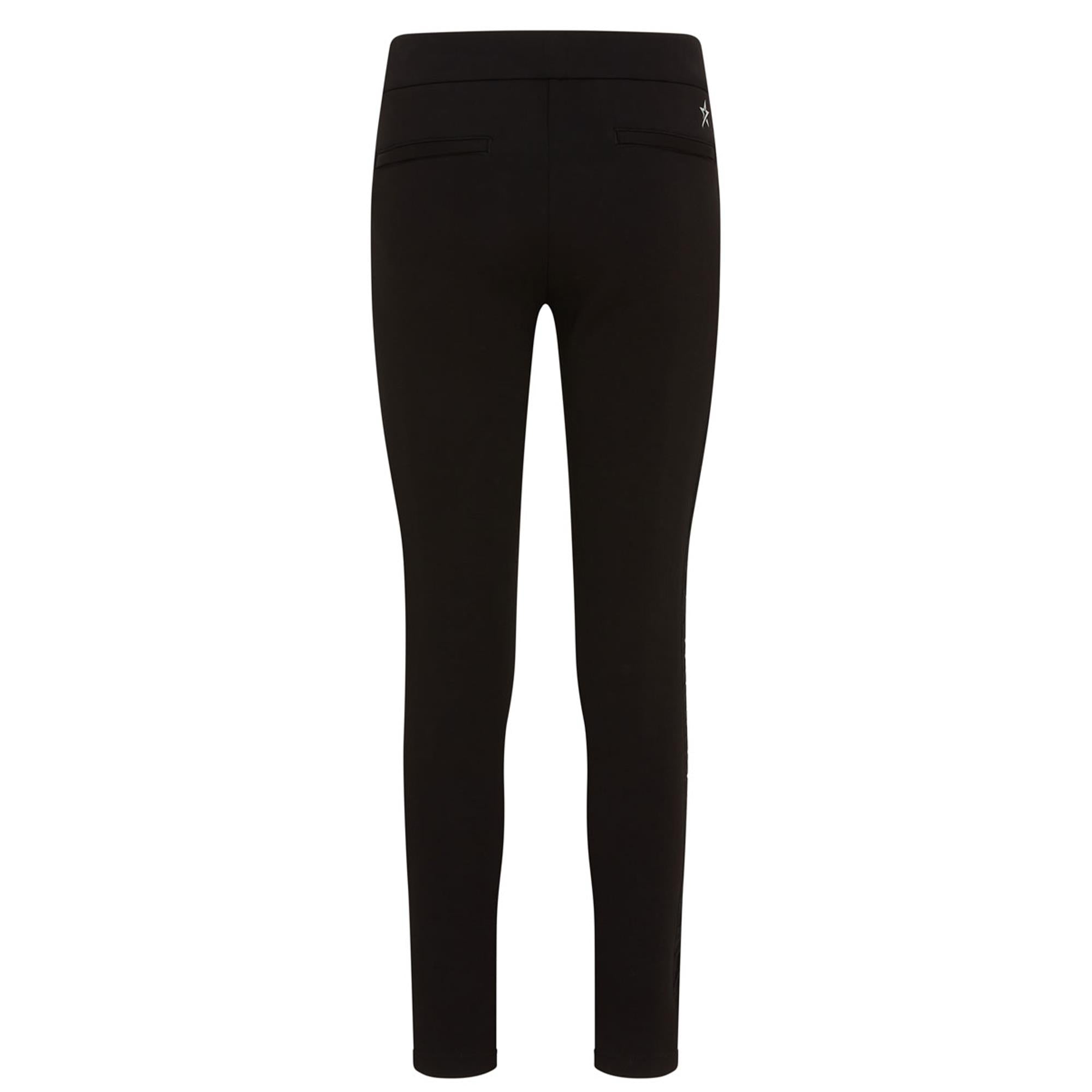 Swing Out Sister Amber Thermal Pull On Ladies Golf Trousers Black 33 Inch