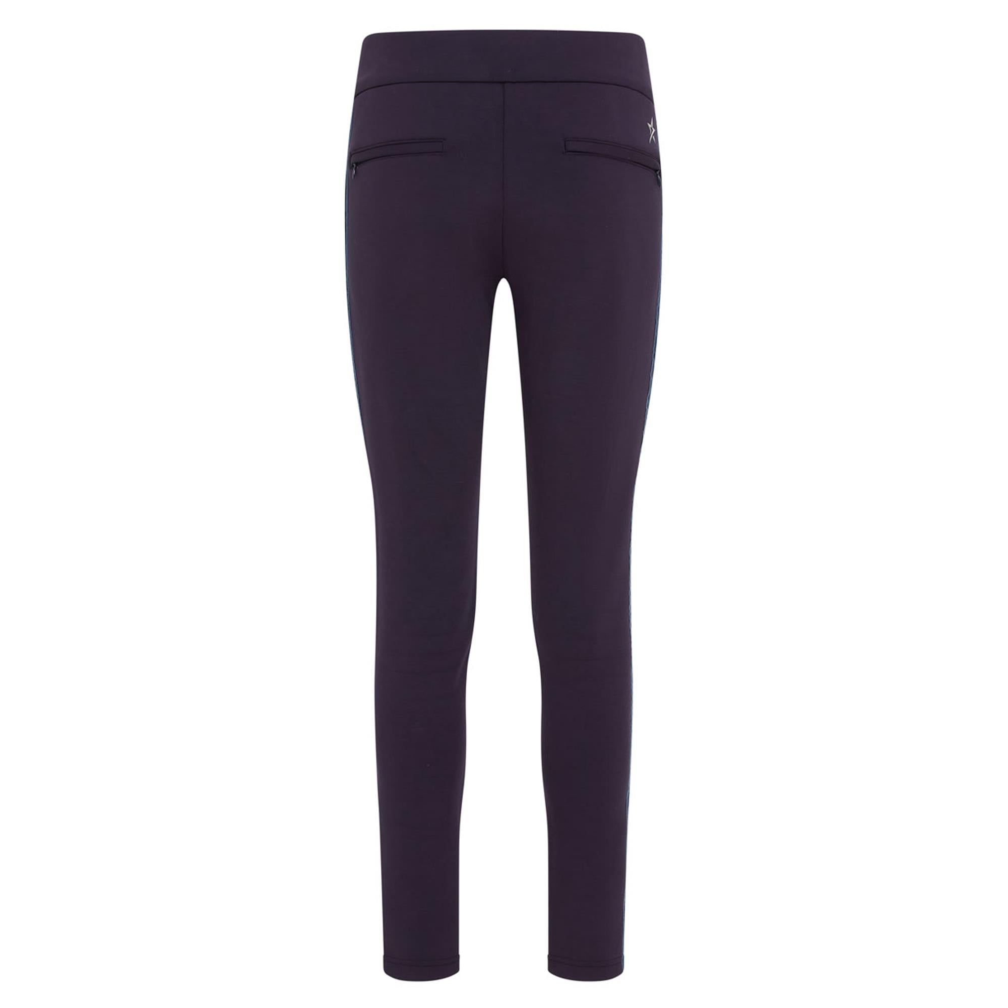 Swing Out Sister Amber Thermal Pull On Ladies Golf Trousers True Navy 29 Inch