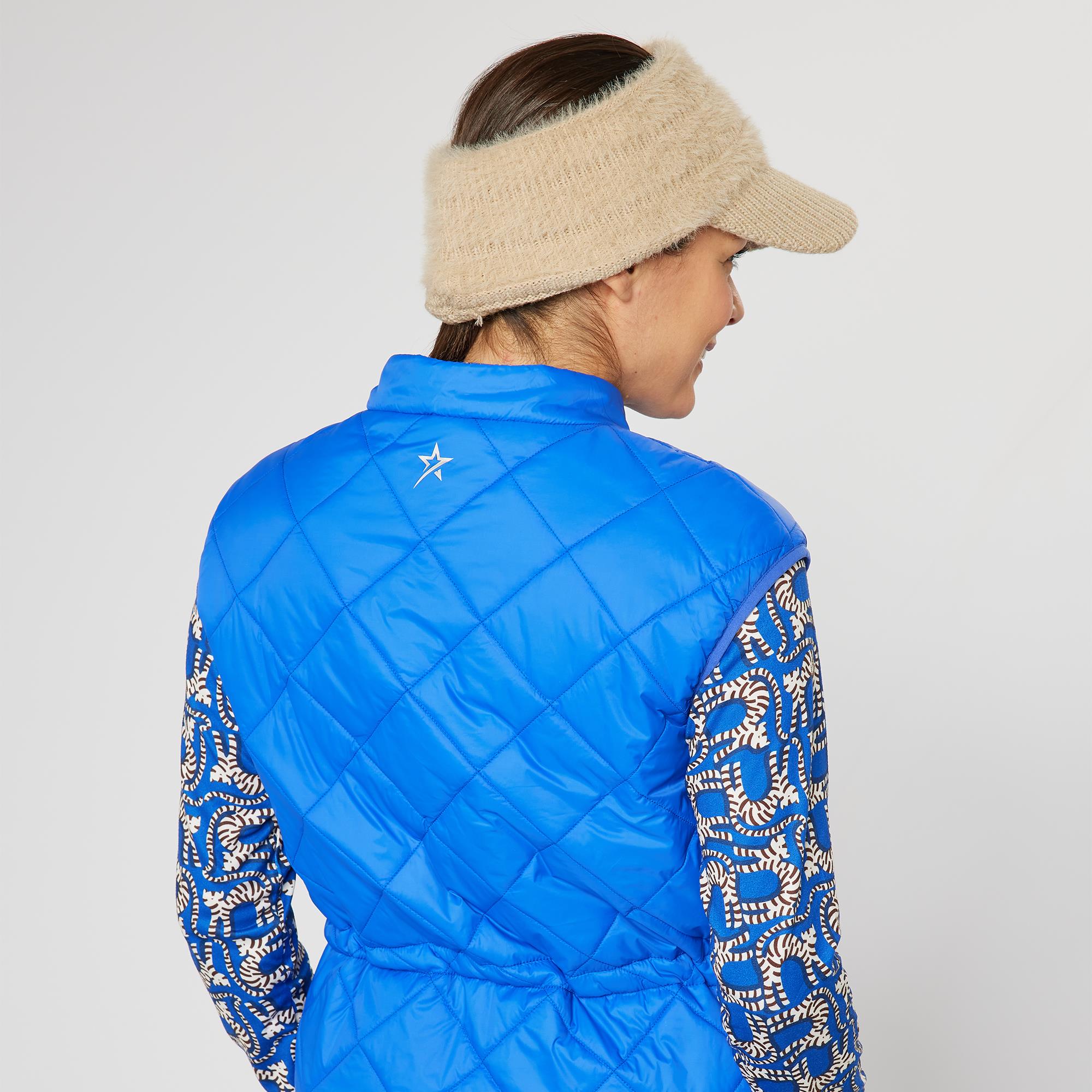 Swing Out Sister Destiny Ladies Golf Head Band Dazzling Gilded Beige