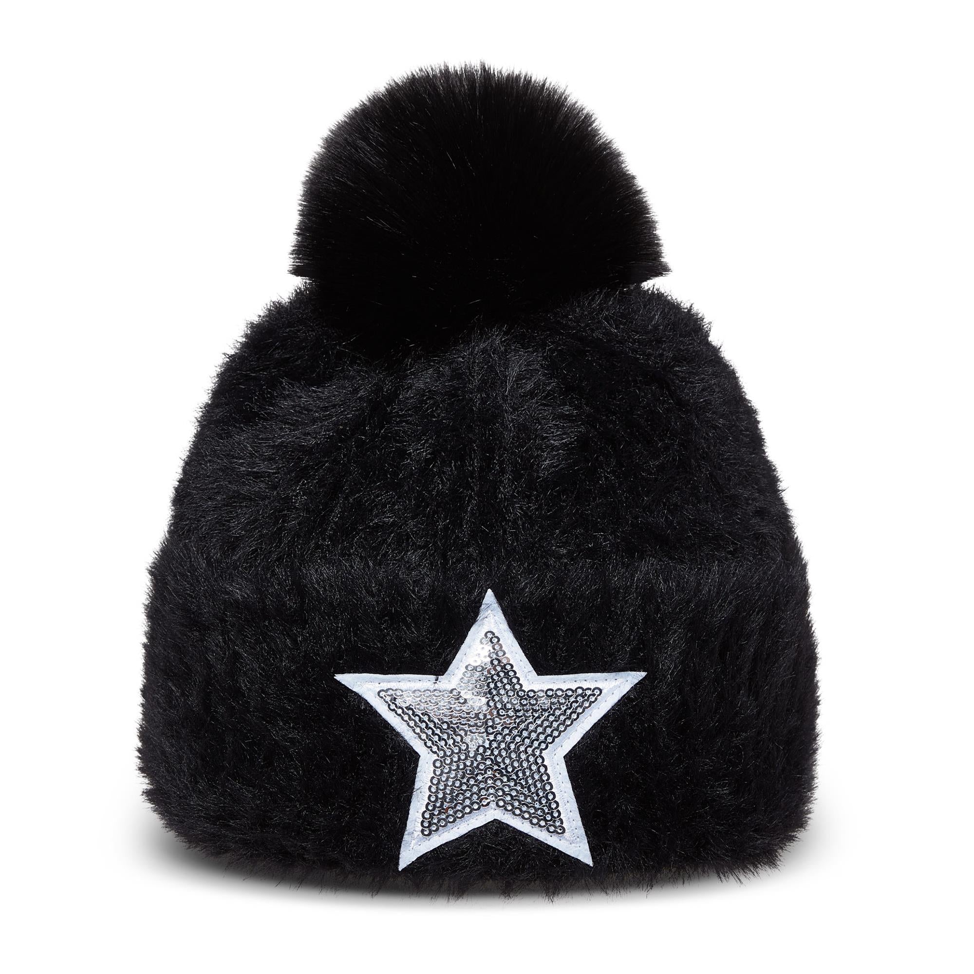 Swing Out Sister Jasmine Ladies Golf Bobble Hat Pitch Black