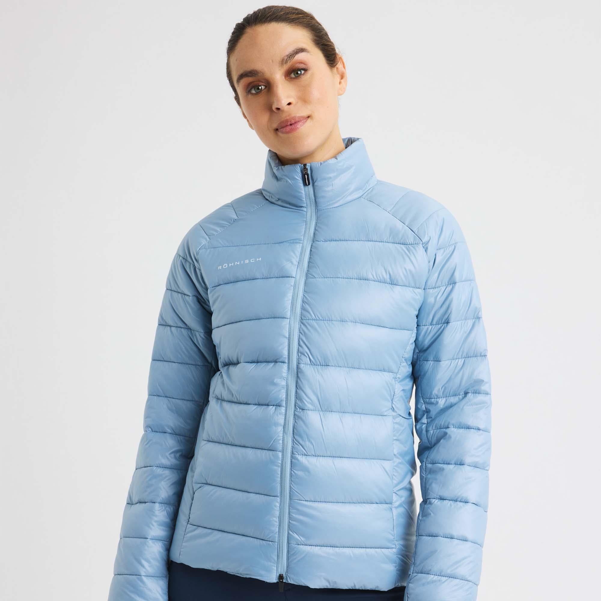 Rohnisch Airlite Padded Ladies Golf Jacket Dove Blue