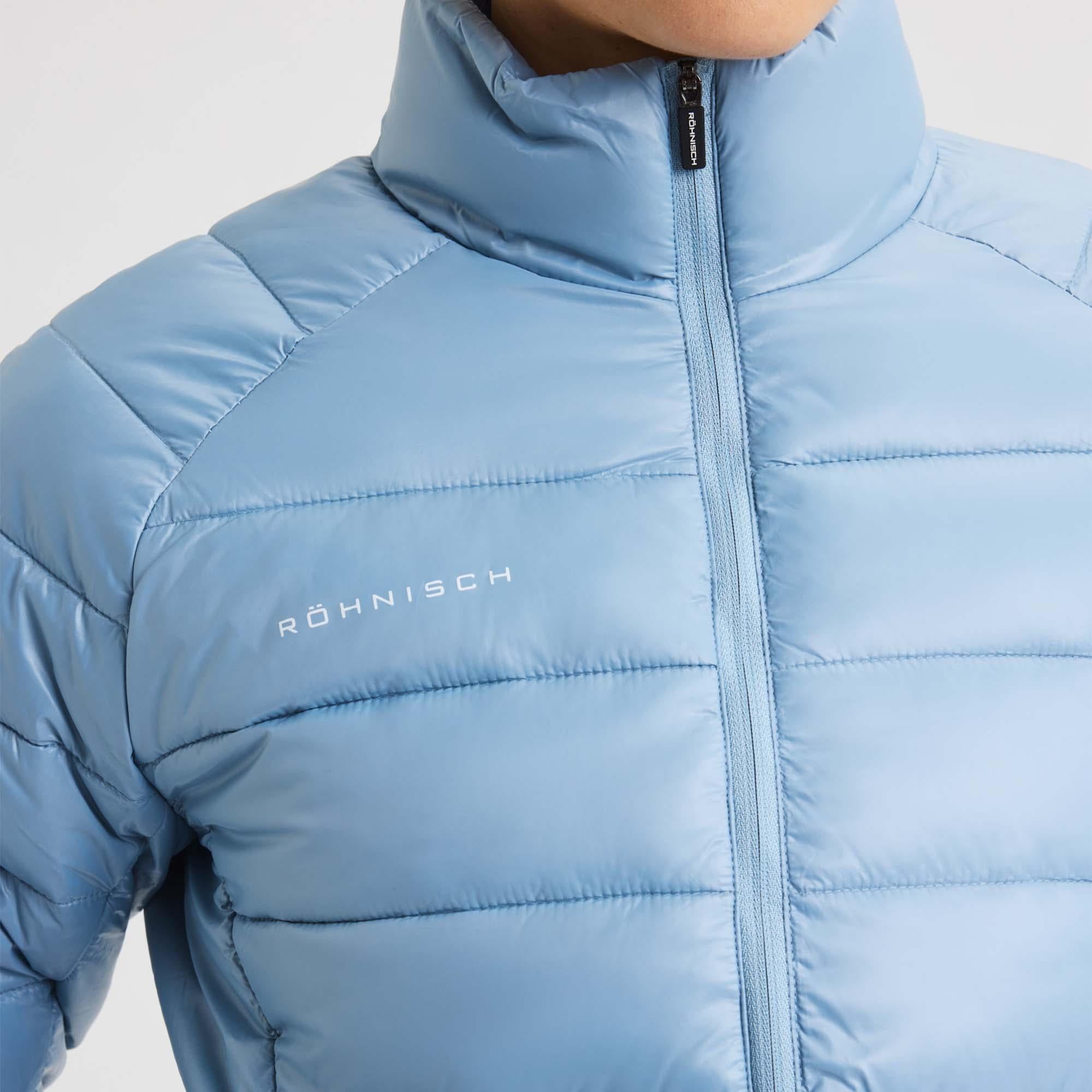 Rohnisch Airlite Padded Ladies Golf Jacket Dove Blue