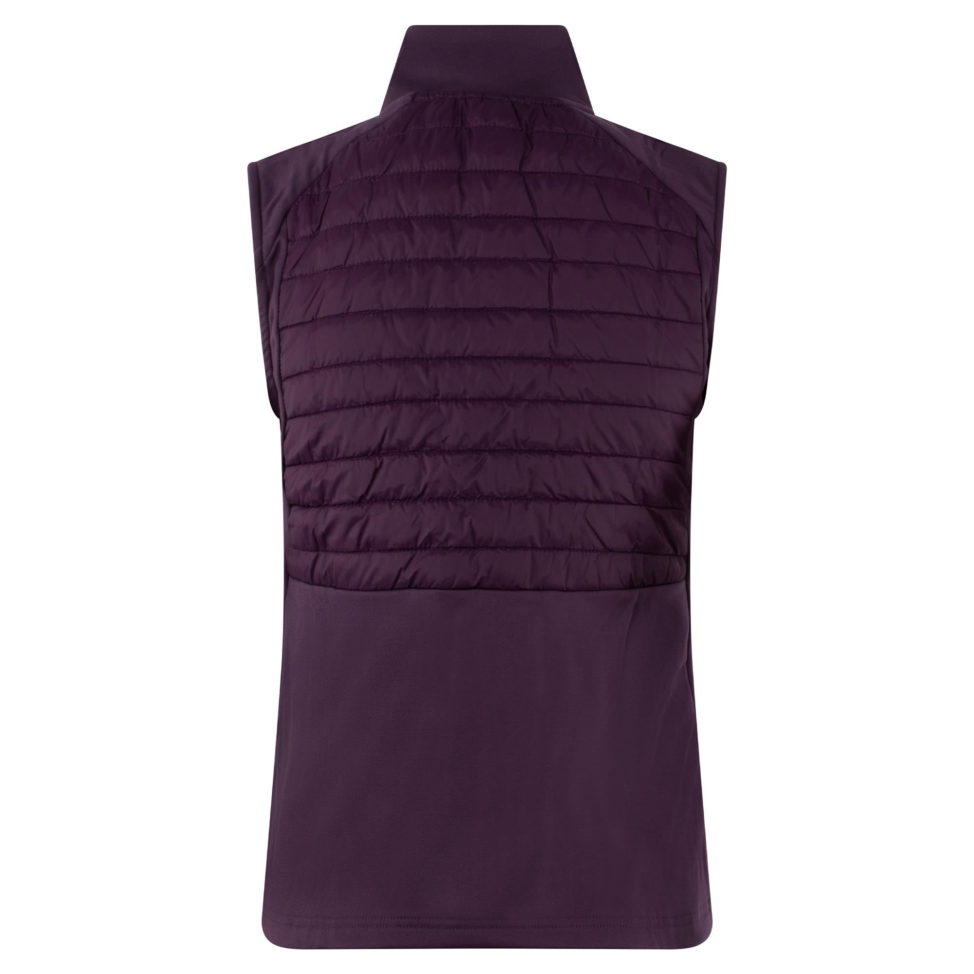Daily Sports Allos Hybrid Ladies Golf Vest Dark Purple
