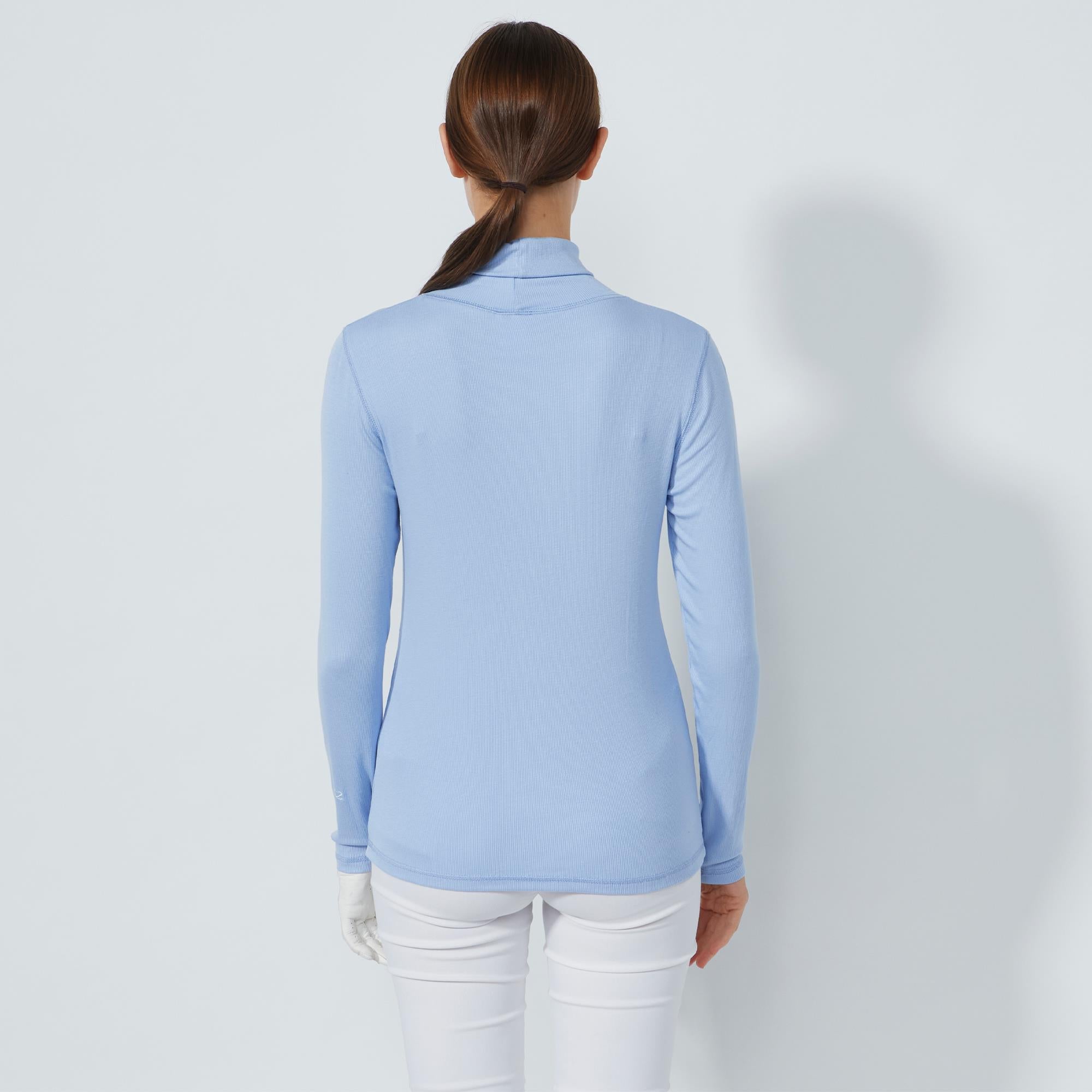 Daily Sports Ancona Ladies Golf Roll Neck Blue Heron