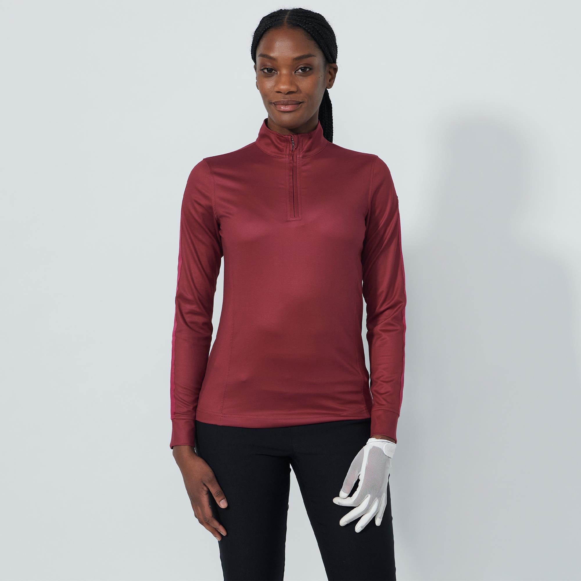 Daily Sports Anna Ladies Golf Mid Layer Winery