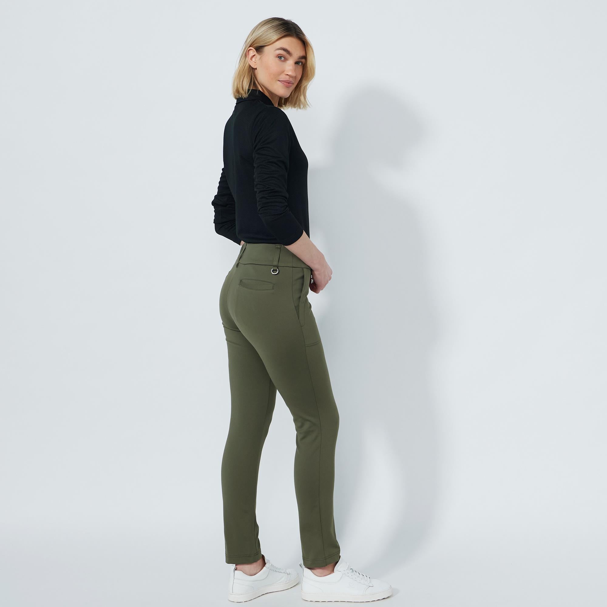 Daily Sports Magic Warm Ladies Winter Golf Trousers Dark Kalamata 29 Inch