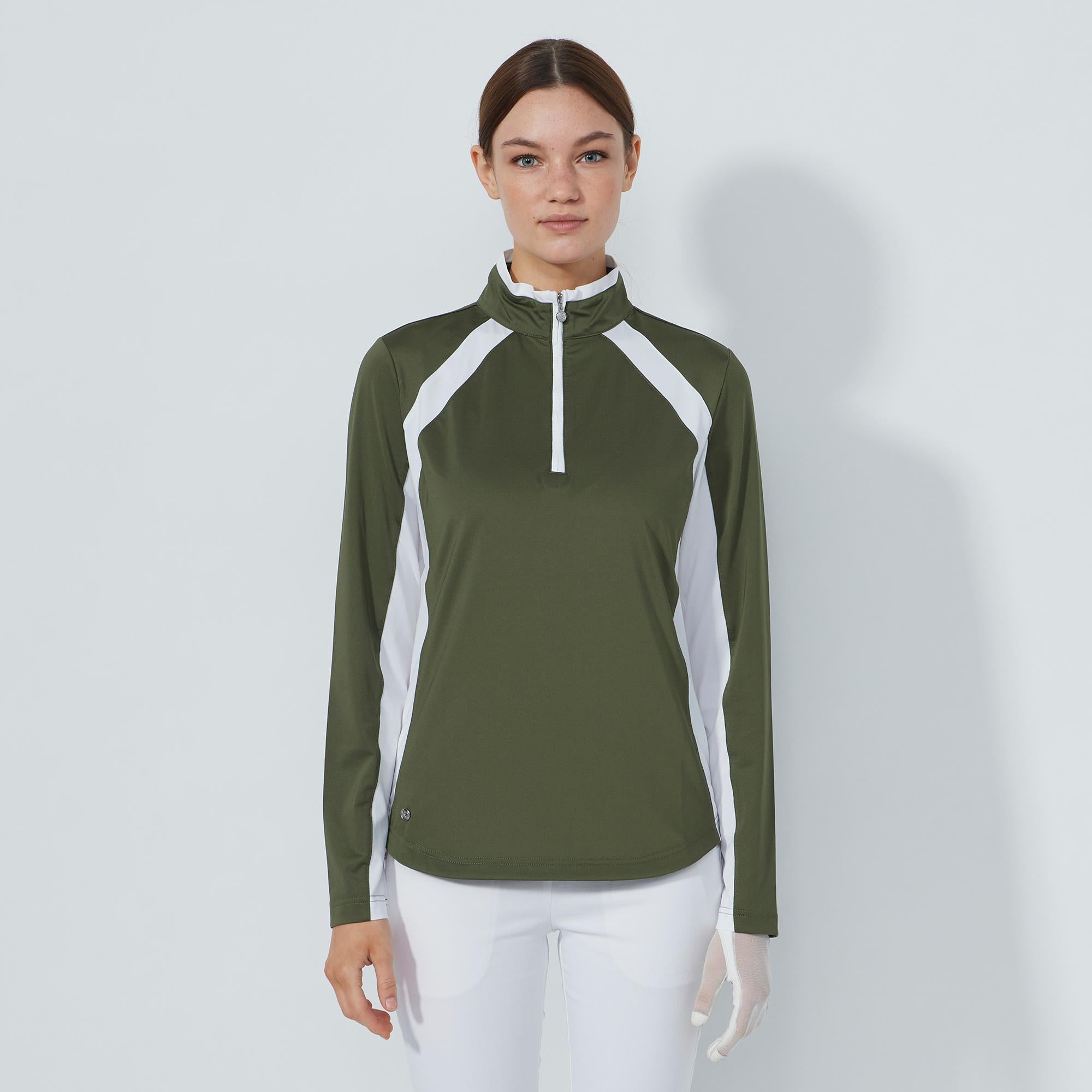 Daily Sports Panel Ladies Long Sleeve Polo Shirt Kalamata