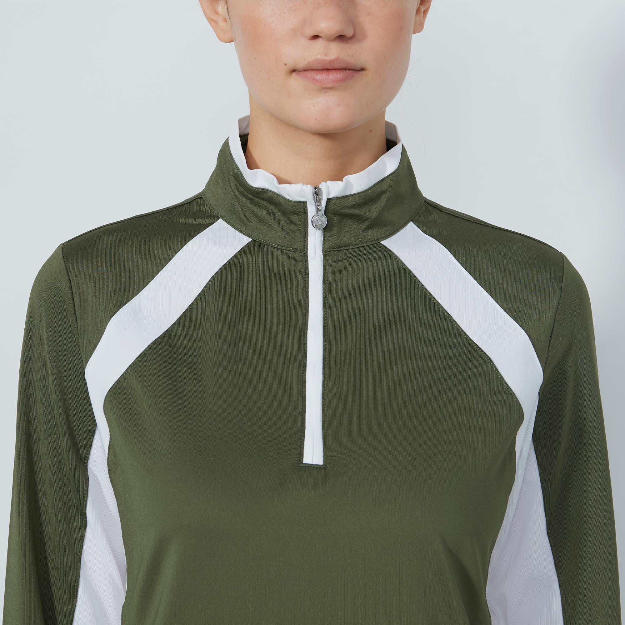 Daily Sports Panel Ladies Long Sleeve Polo Shirt Kalamata