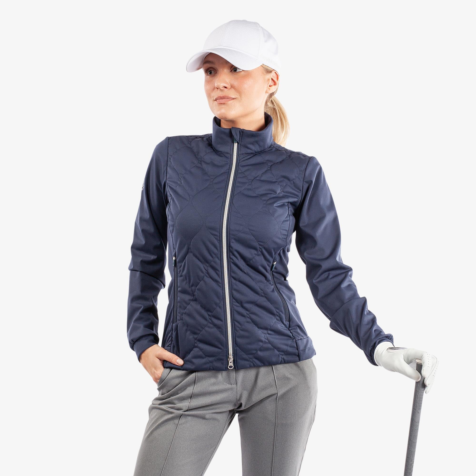 Galvin Green Leora Interface-1 Padded Ladies Golf Windstopper Navy